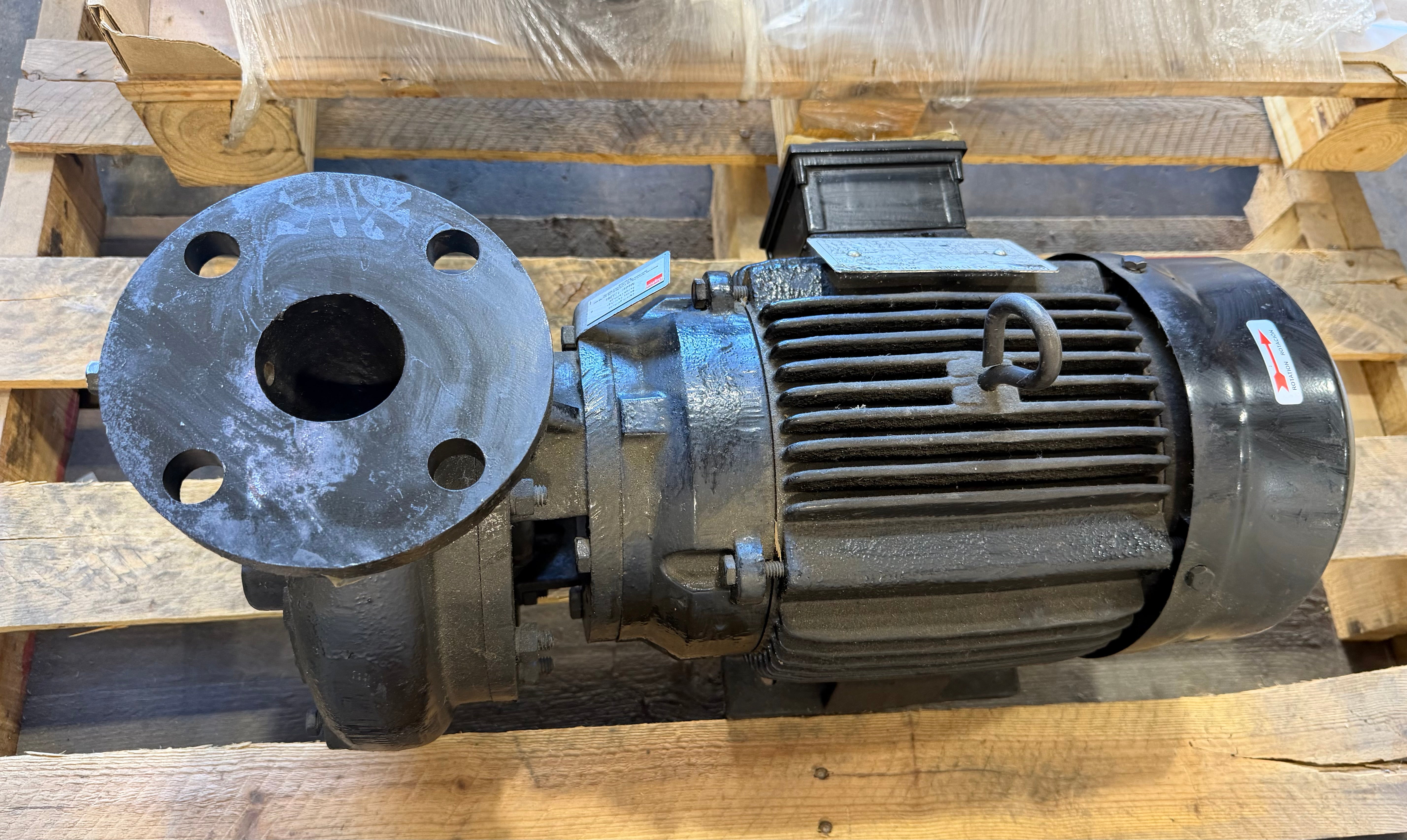 Dayton 12U068 Centrifugal Pump 5HP 208-230/460V 3PH 3450RPM 184JM TEFC