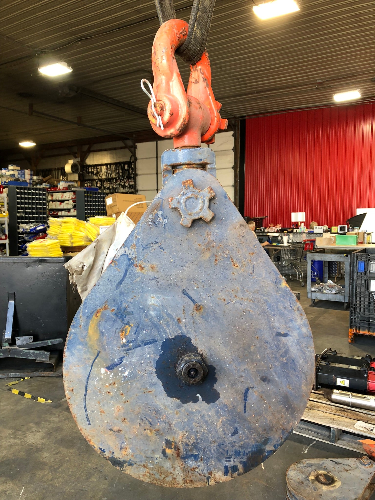 McKissick Hoist Snatch Block 15 Ton Crosby