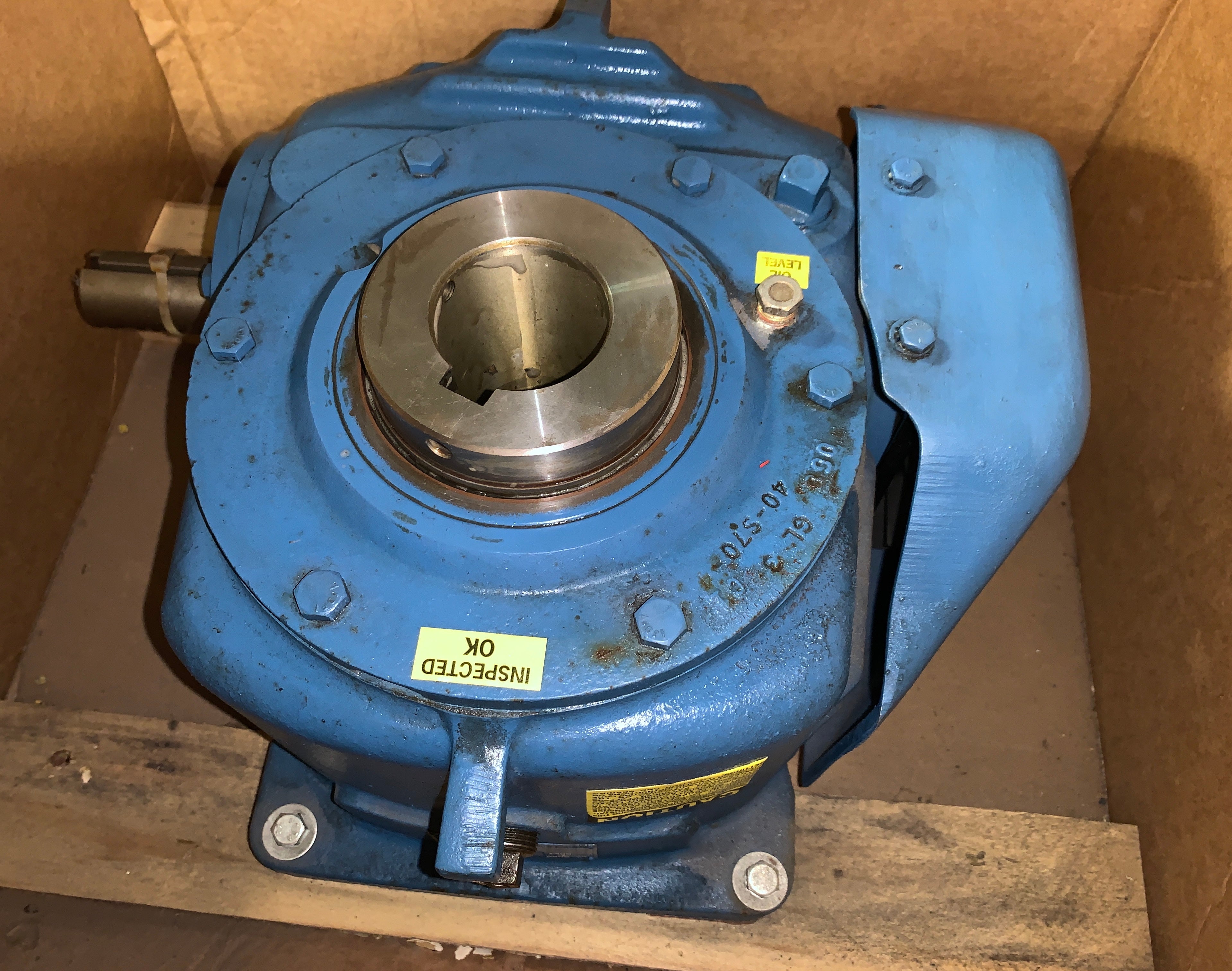 Cone Drive WFSHV40B761-Y9A Gear Reducer Ratio 15:1 1750 RPM