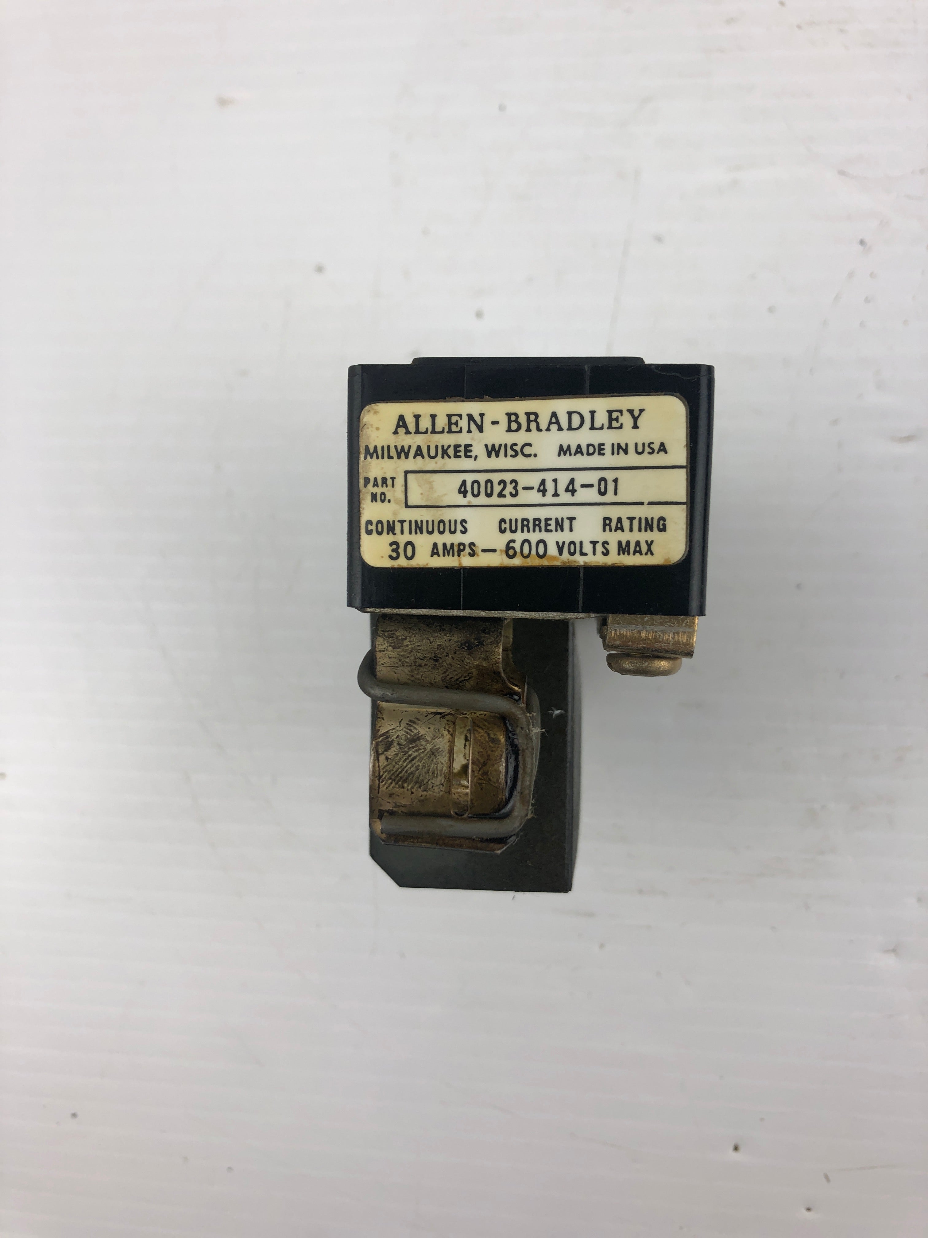 Allen-Bradley 40023-414-01 Fuse Block Series B (Broken Casing)