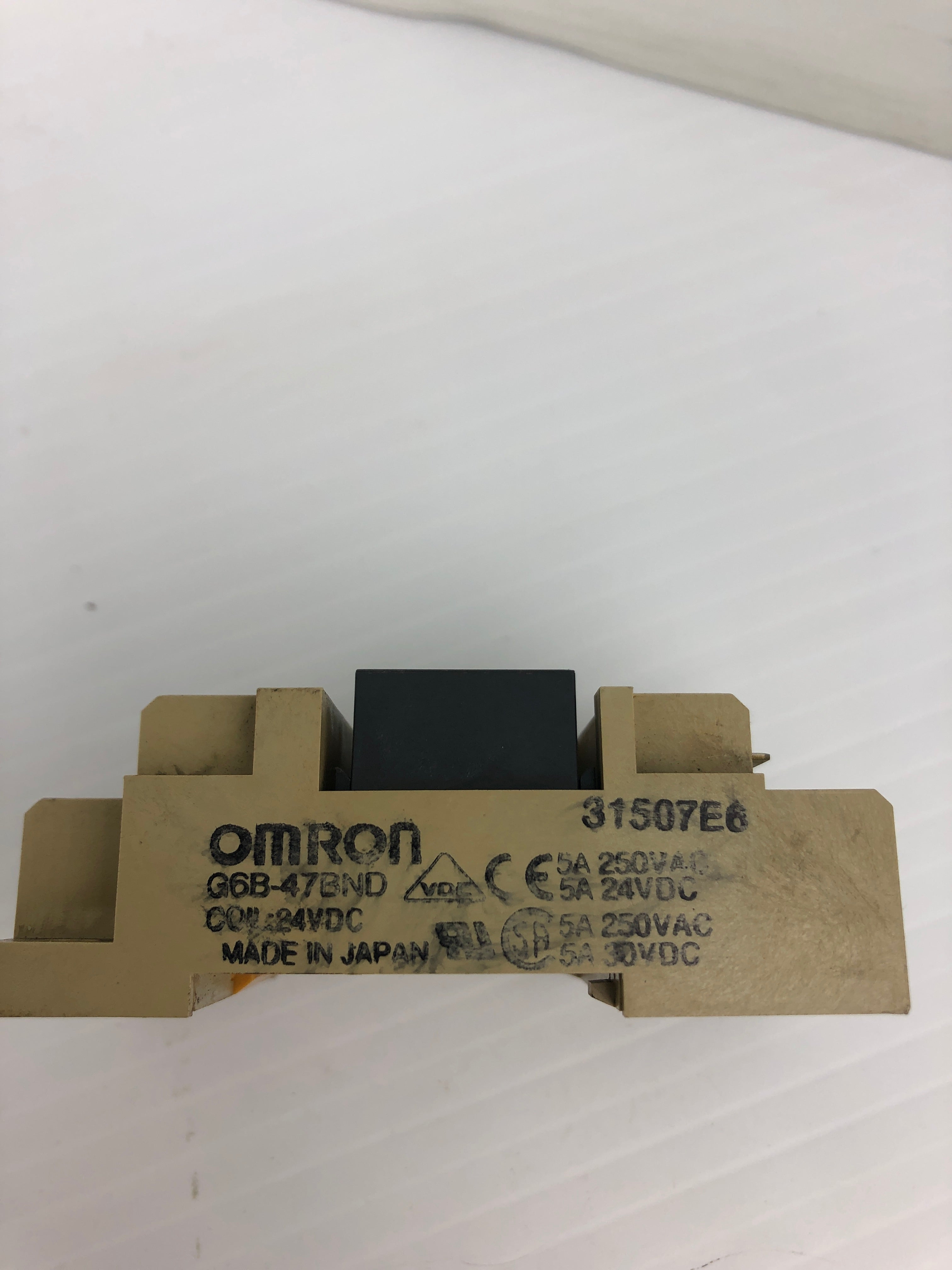 OMRON G6B-47BND Terminal Block 250VAC Coil 24VDC 5A