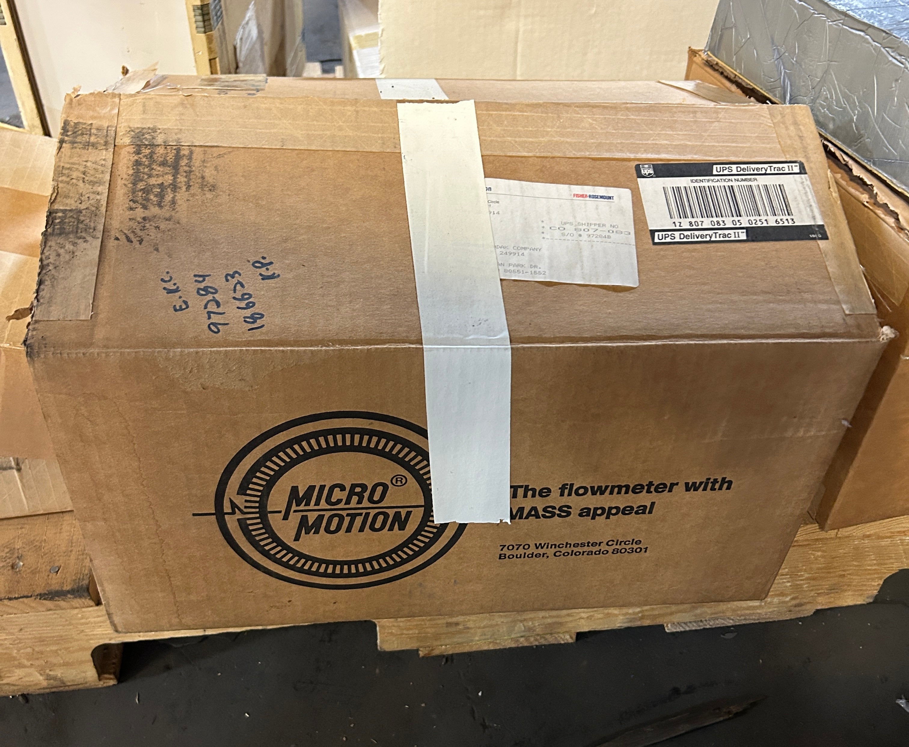 Micro Motion DS012S100SU Mass Flow Sensor Transmitter 950510