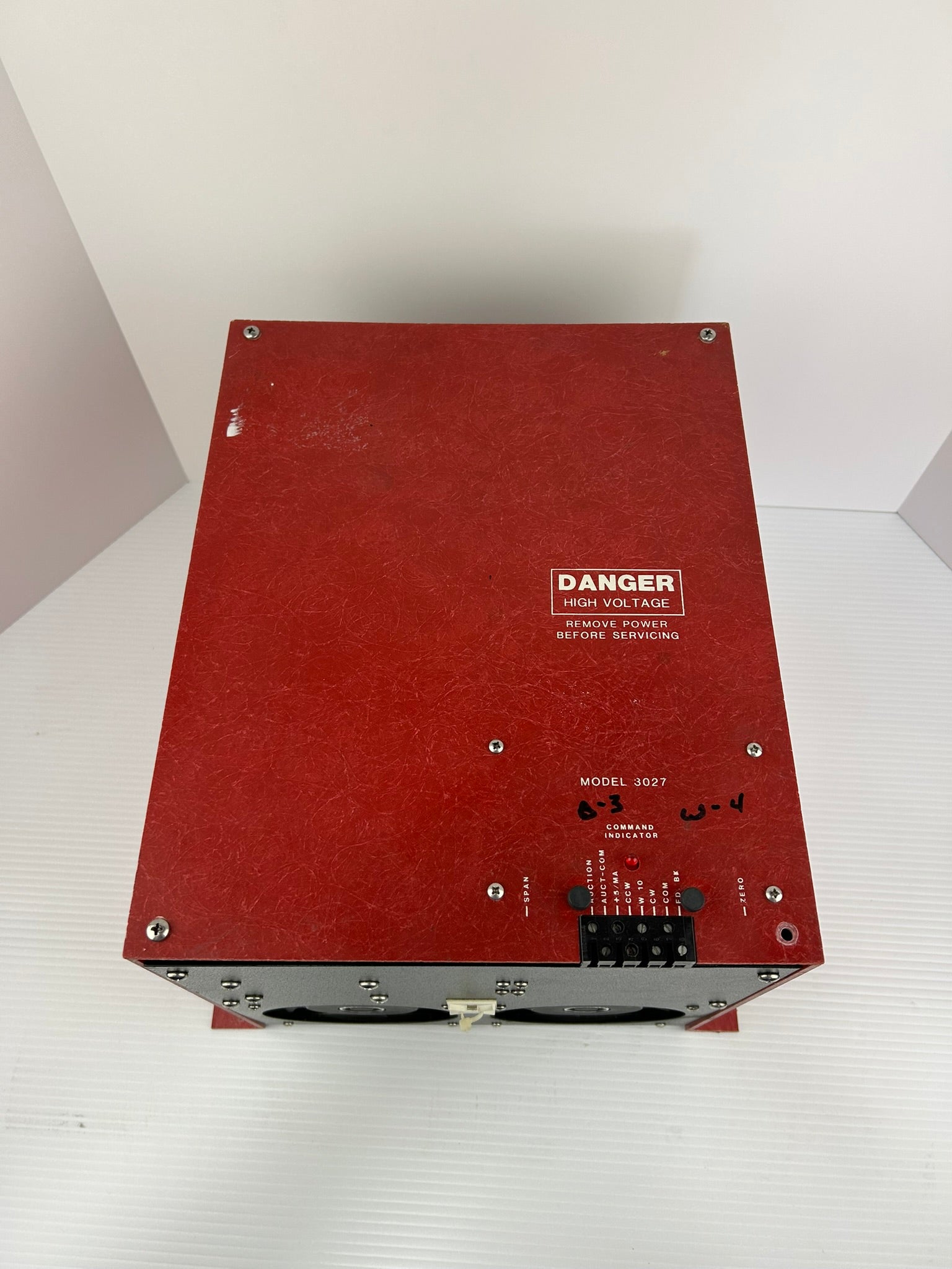 Control Concepts 3027 SCR Power Controller 3027-480V-225A-4/20mA