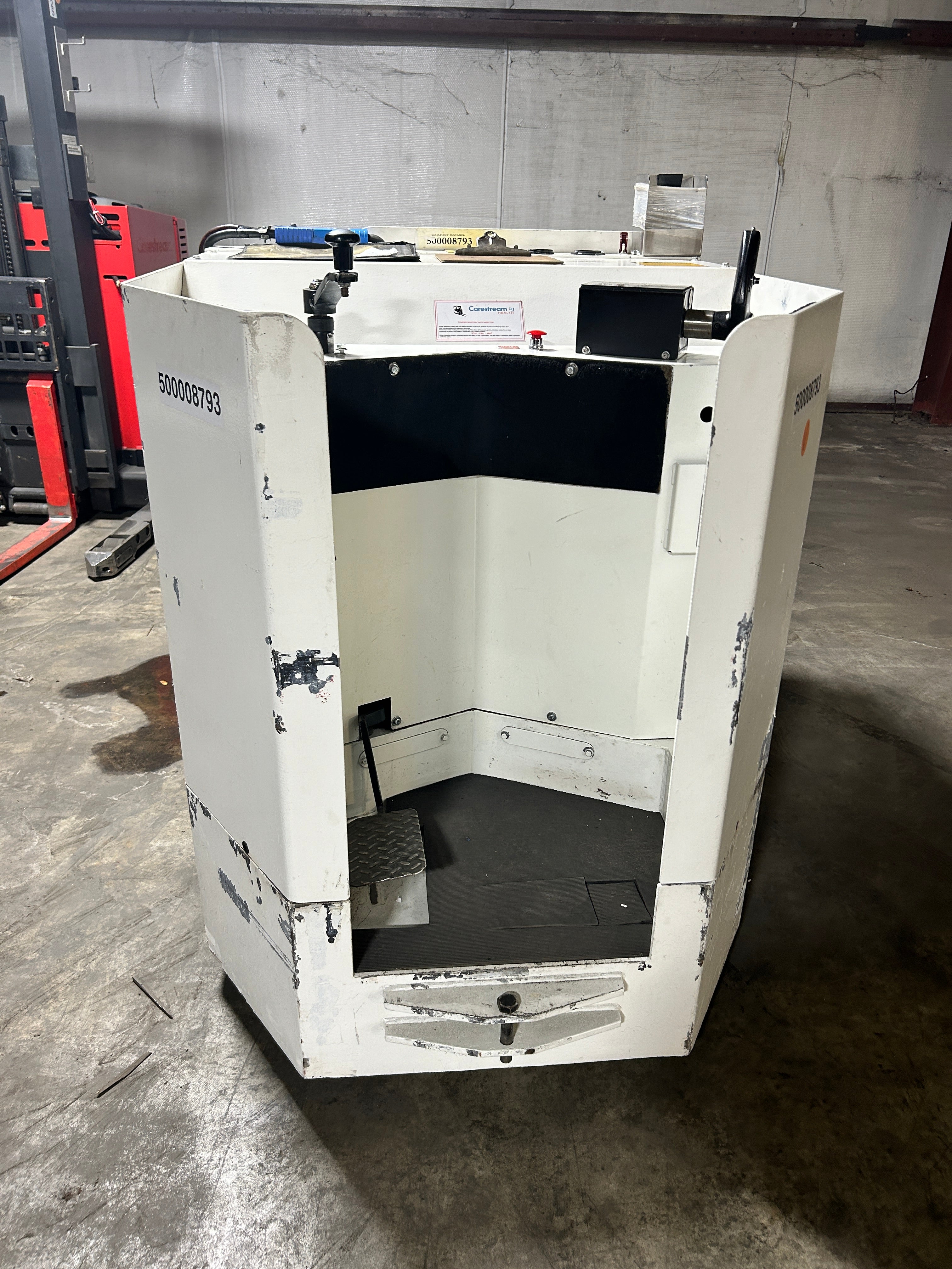 Rico PLR-DD-100 Platform Lift Truck Stand-Up 10,000# 2354 Hrs Type E 36V R-13554