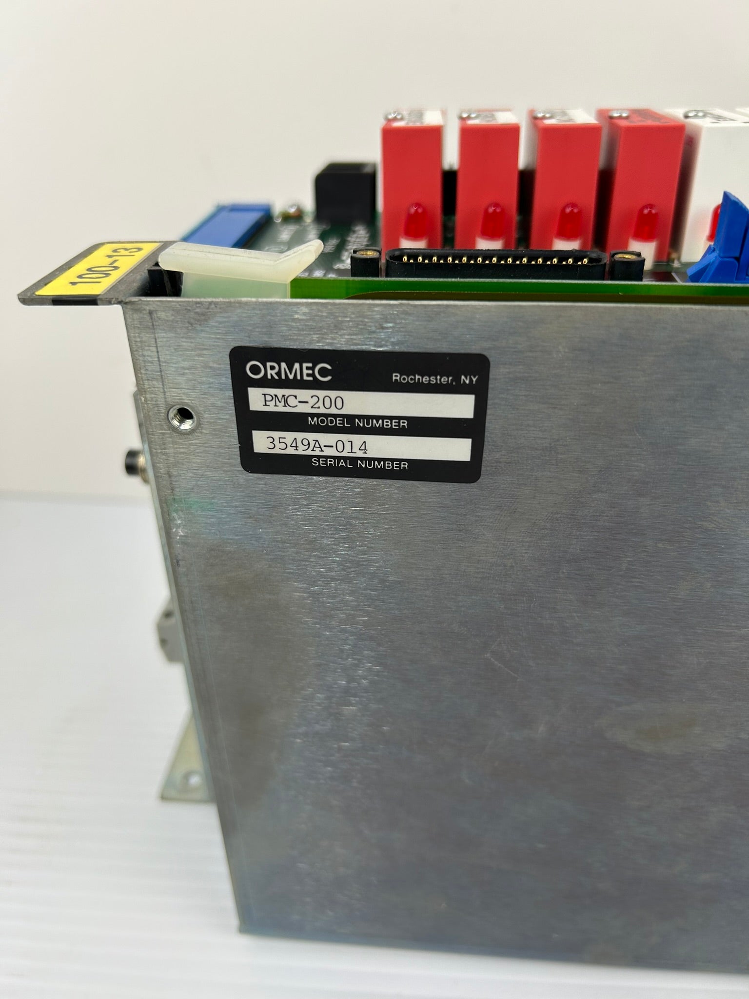 Ormec PMC-200 Servo Drive Module PB16A Circuit Board With Relays IDC5 ODC5