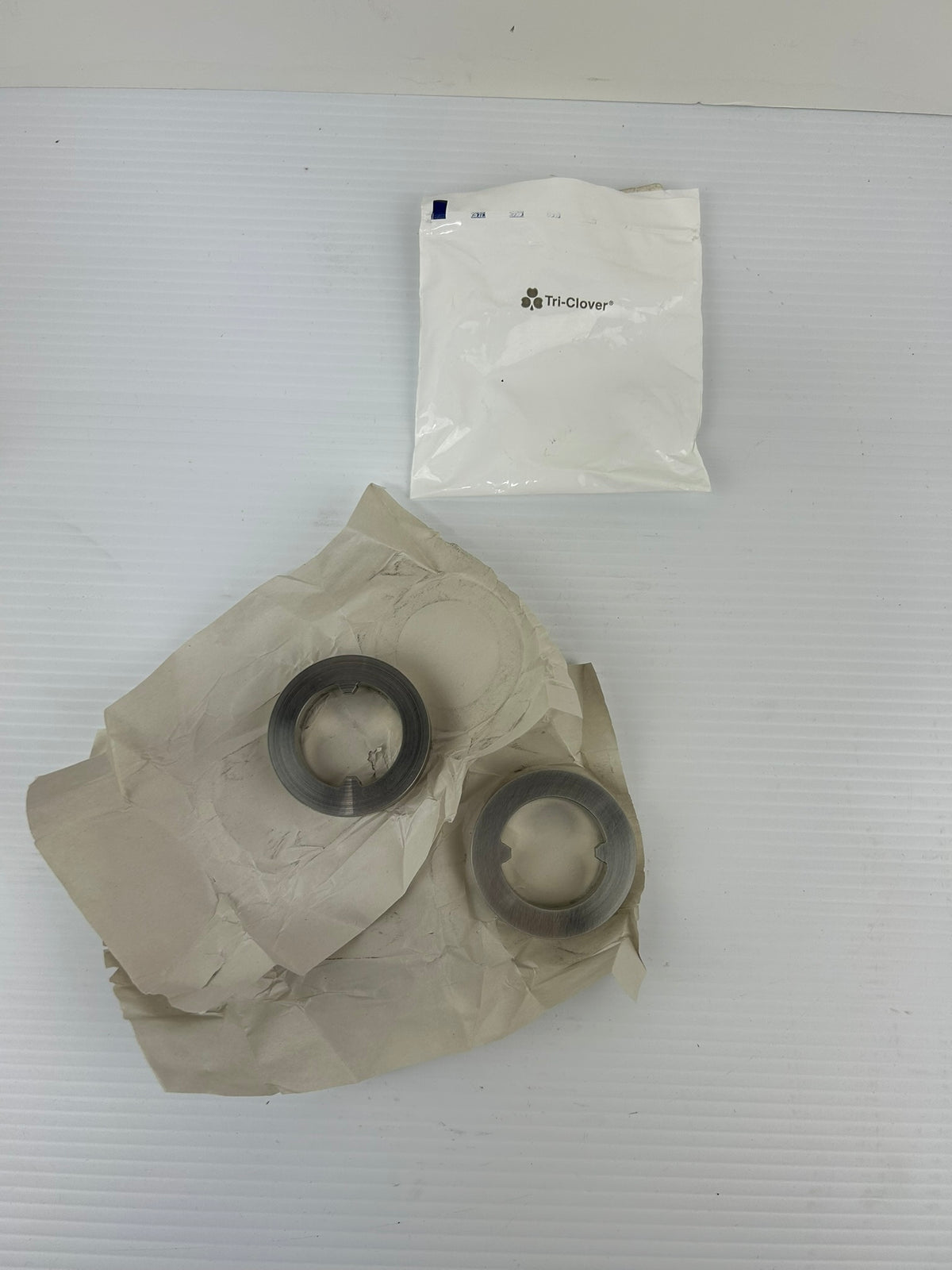 Tri-Clover 402703 Pump Wear Ring Metal R60E-2-80-1-316L - Lot of 2