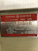 General Electric 353X961YBG01 D-C Adjustable Speed Drive 230/460V 270/135A 75HP
