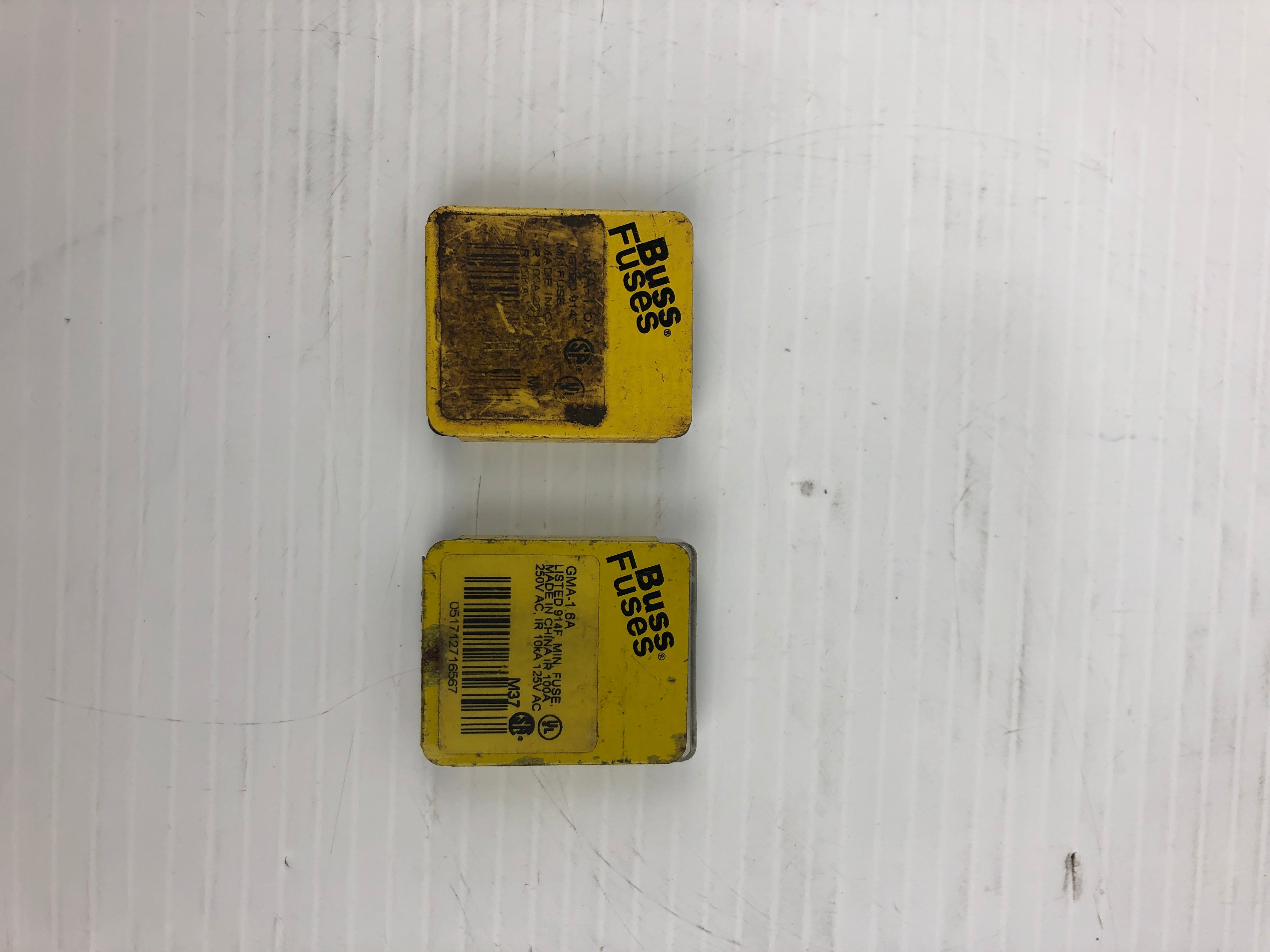 Buss Fuses GMA-1.6A Mini Fuse - Lot of 6