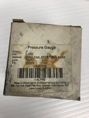 Universal Pressure Gauge 4CFP9 0-3000 PSI 2"