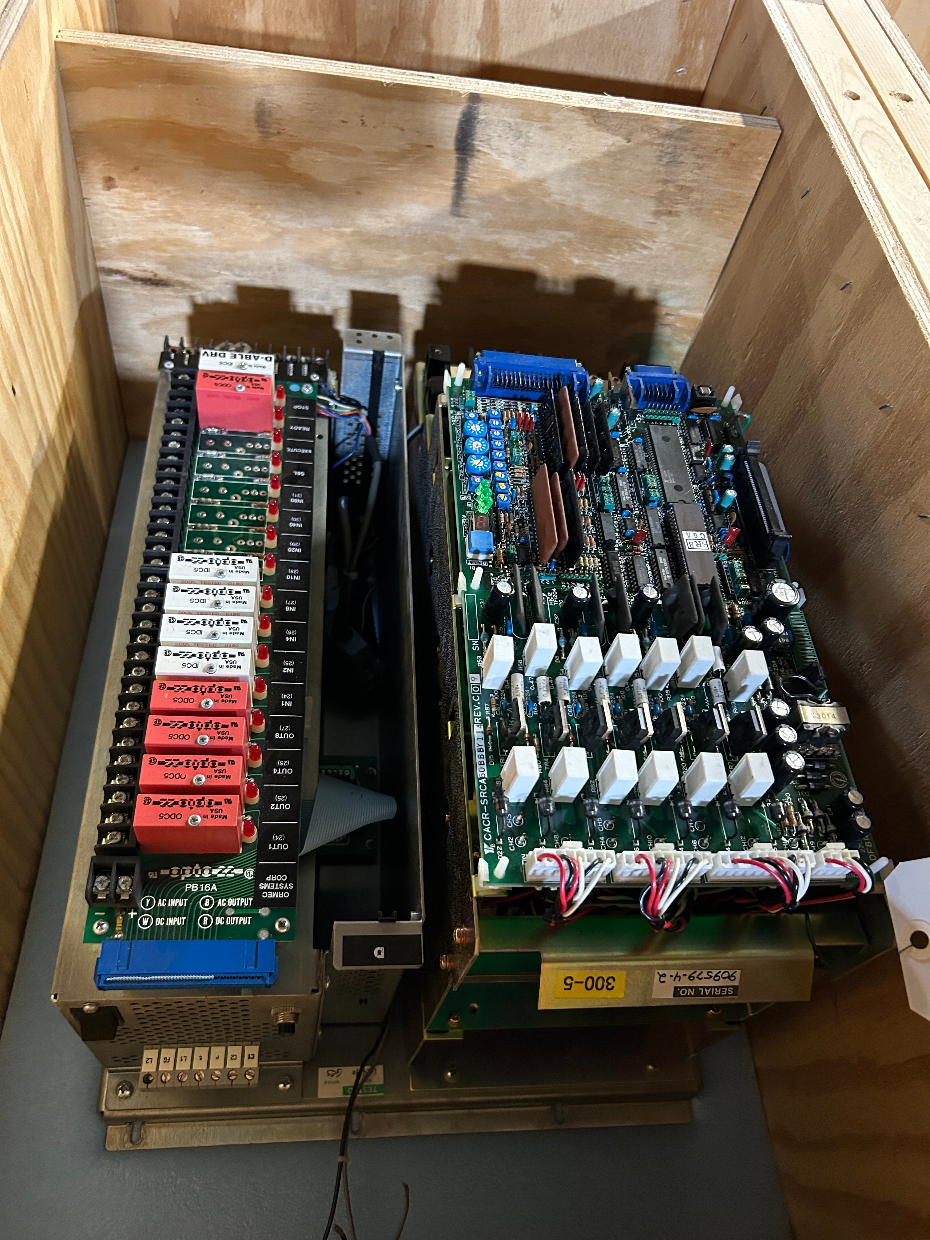 Ormec MCS-S45H*227 Servo Drive Assembly Telemecanique Breaker Tokin Noise Filter