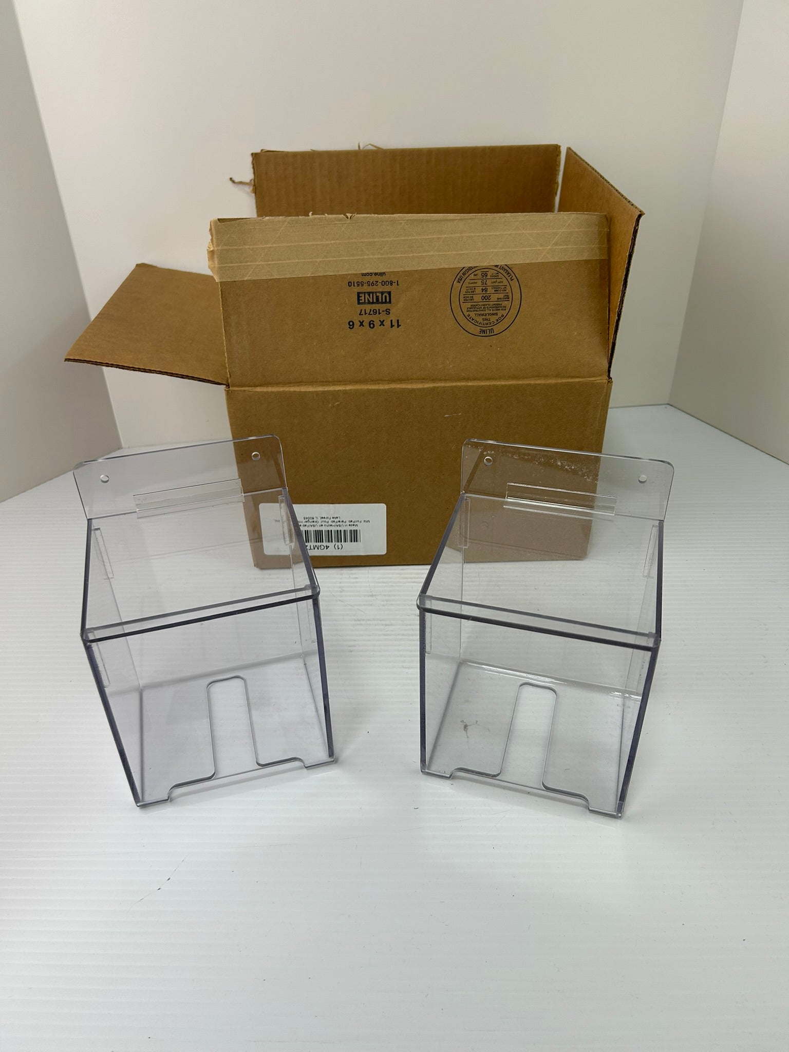 Condor 4GMT2 Hairnet Dispenser Clear Plastic - Box of 2