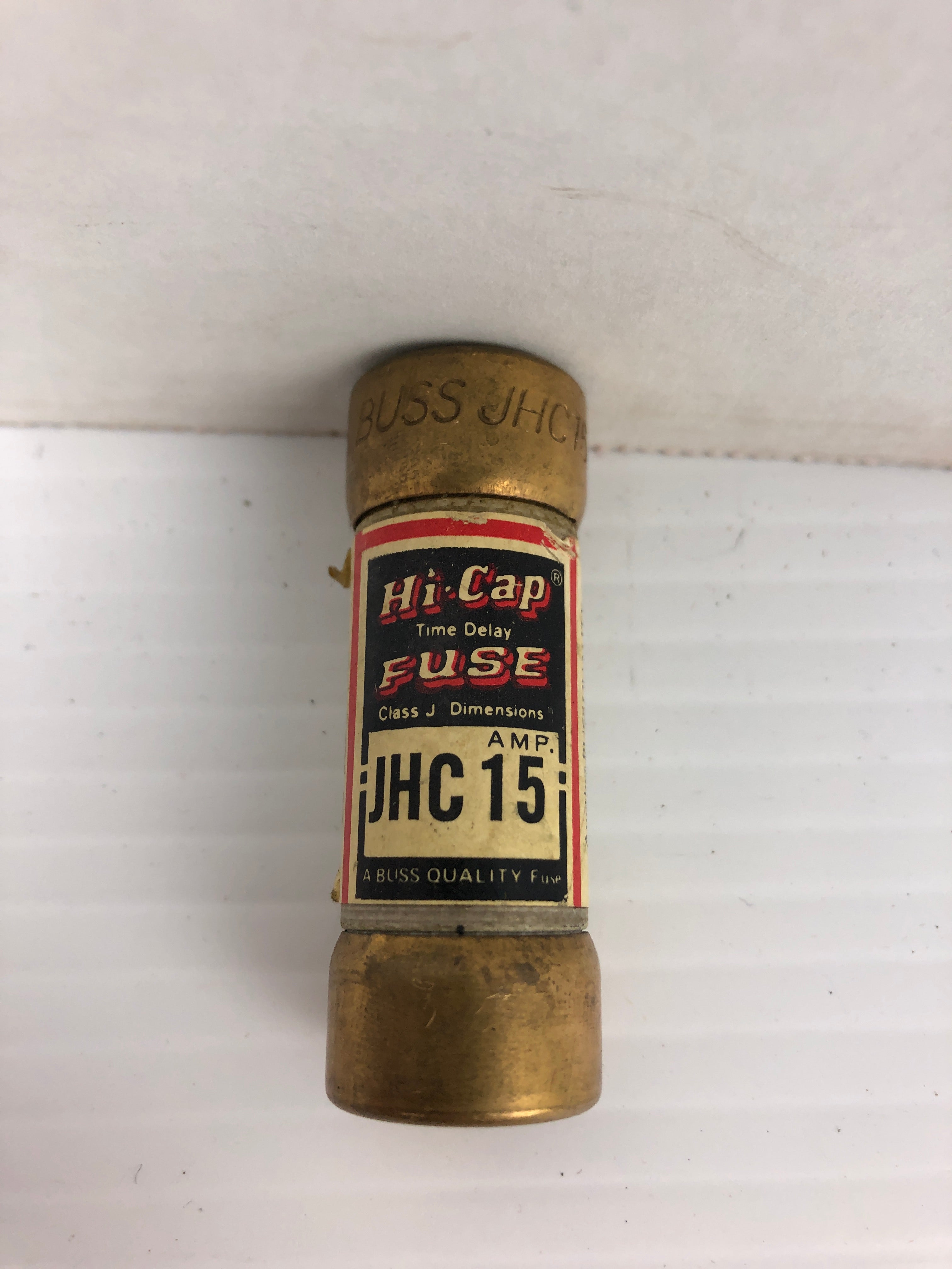 Hi-Cap JHC15 Time Delay Fuse Class J 600V 15A