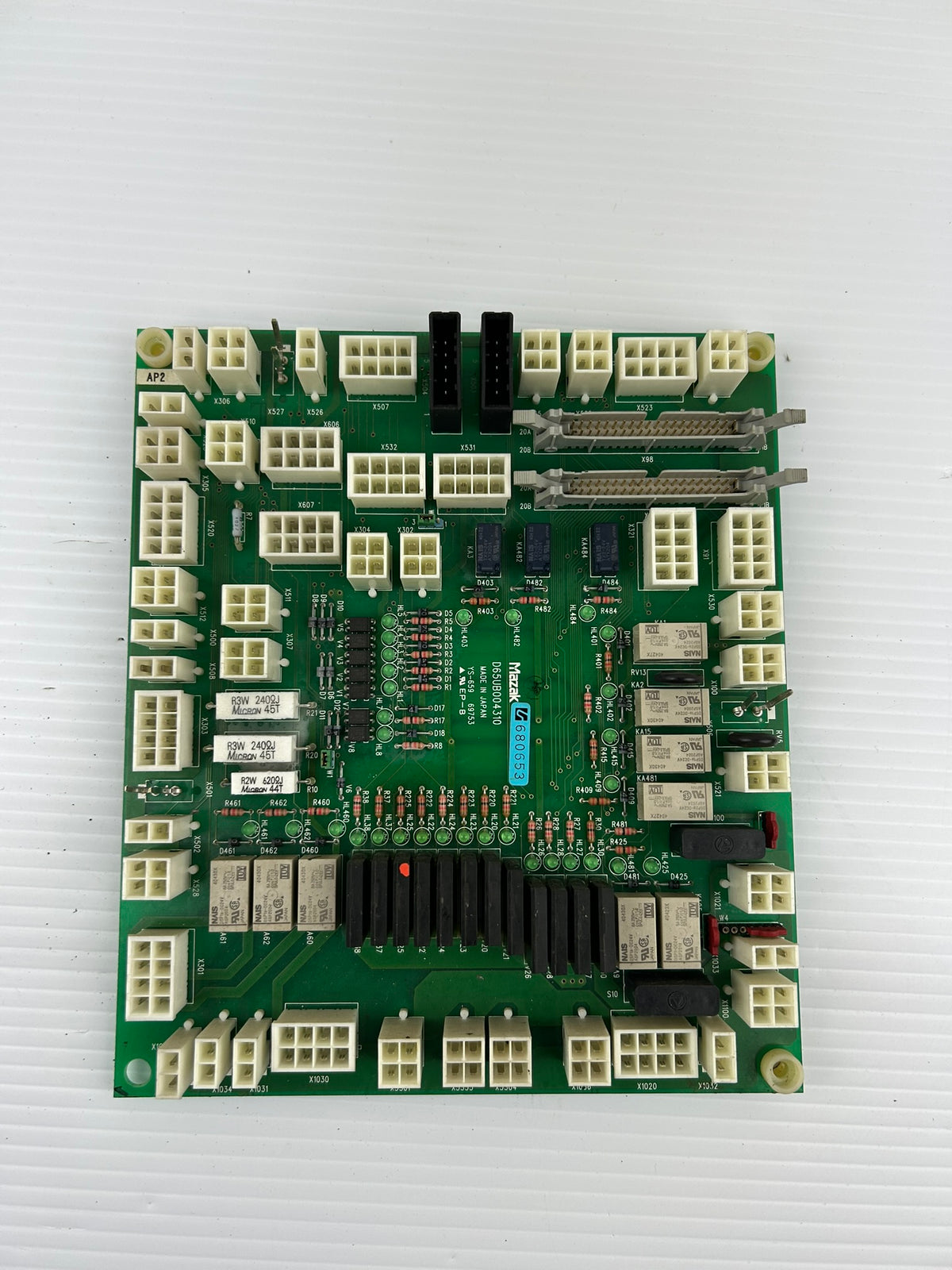 Mazak D65UB004310 CNC Relay Interface Circuit Board PCB YS-659 69753