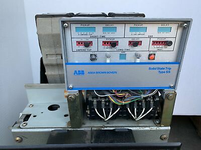 ABB K-600S K-Line Power Circuit Breaker 600 Amp Asea Brown Solid State Trip