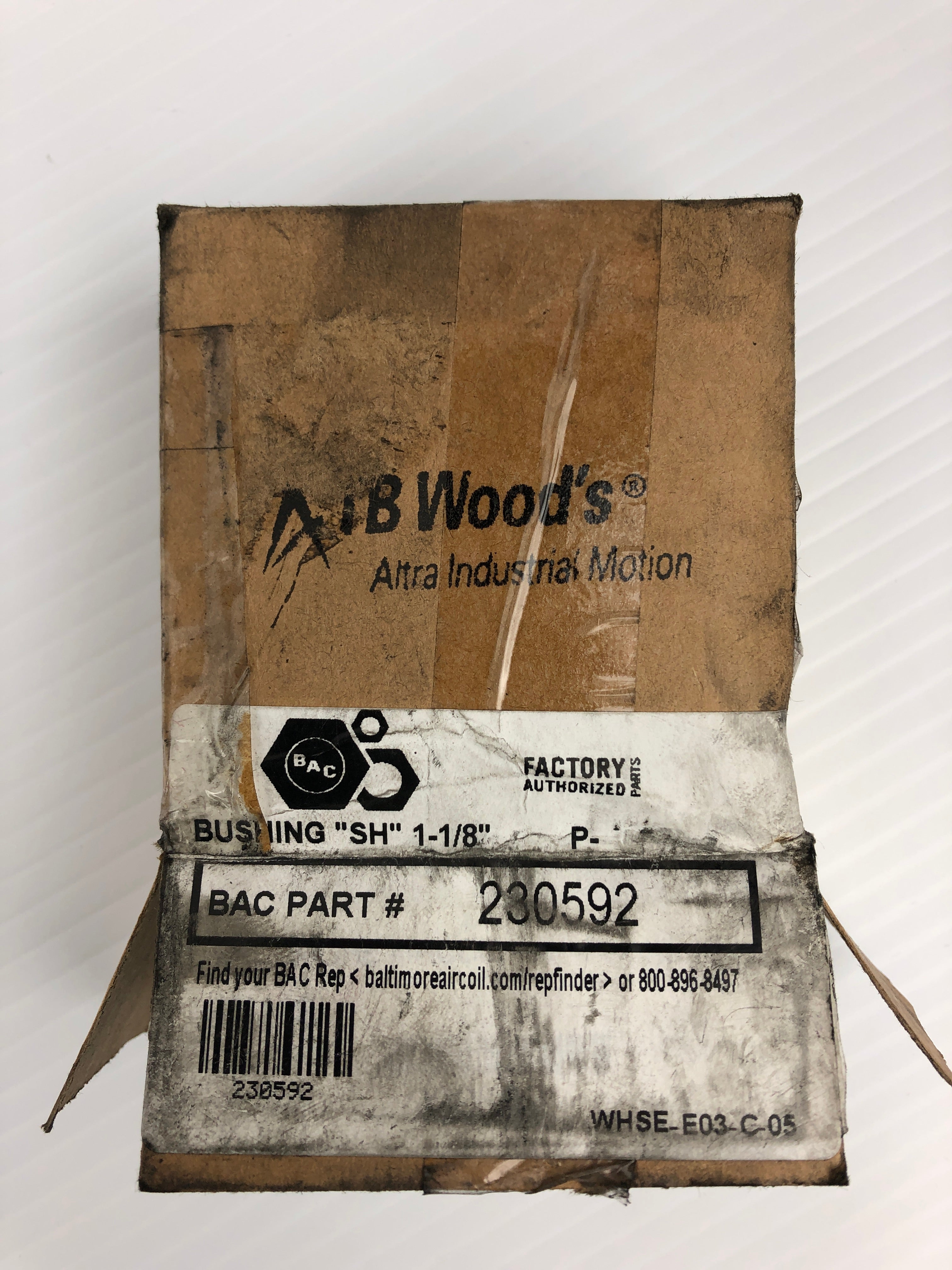 TB Woods SHX1 1/8" PFT Bushing SH 1-1/8"