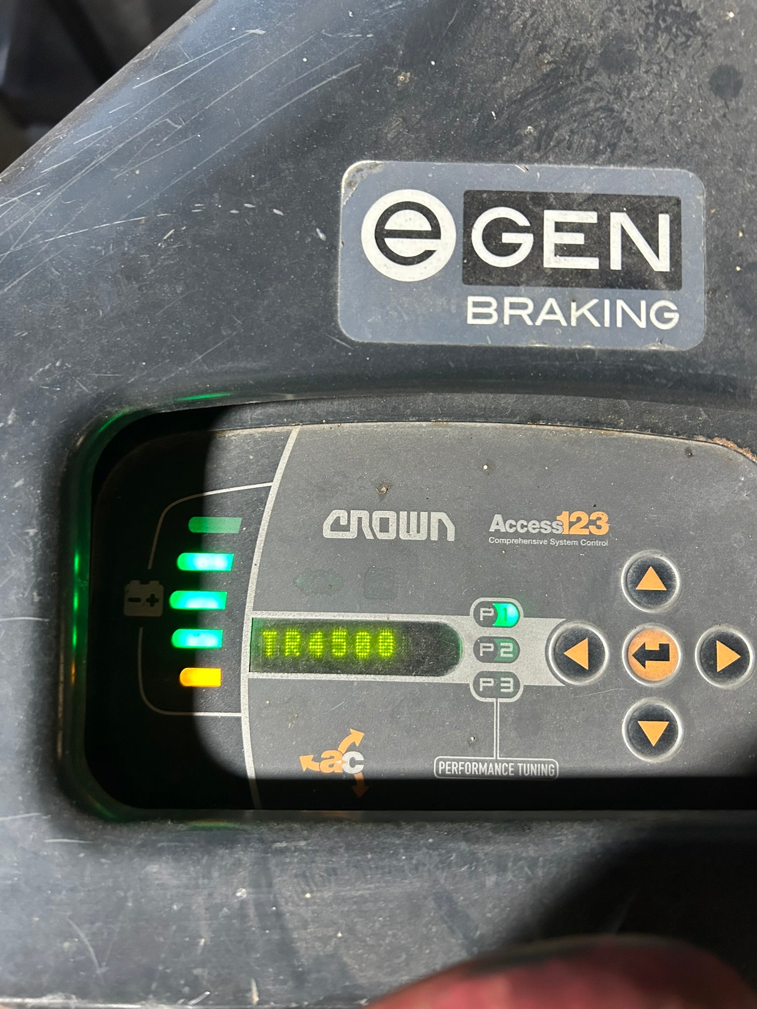 Crown TR4500-250 Electric Rider Tow Tractor Tugger Forklift TR 4500 Series 24VDC