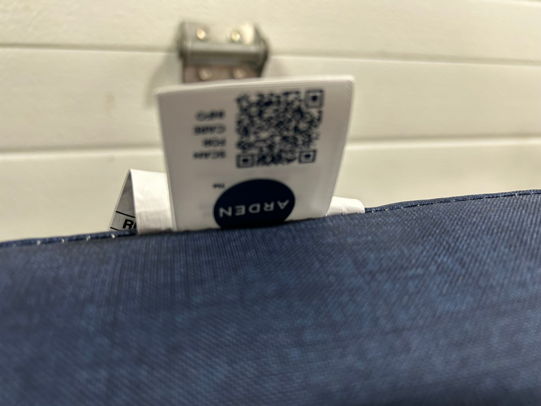 Arden 500402636 Navy Blue Deep Seat Bottom Cushion 24" x 24"