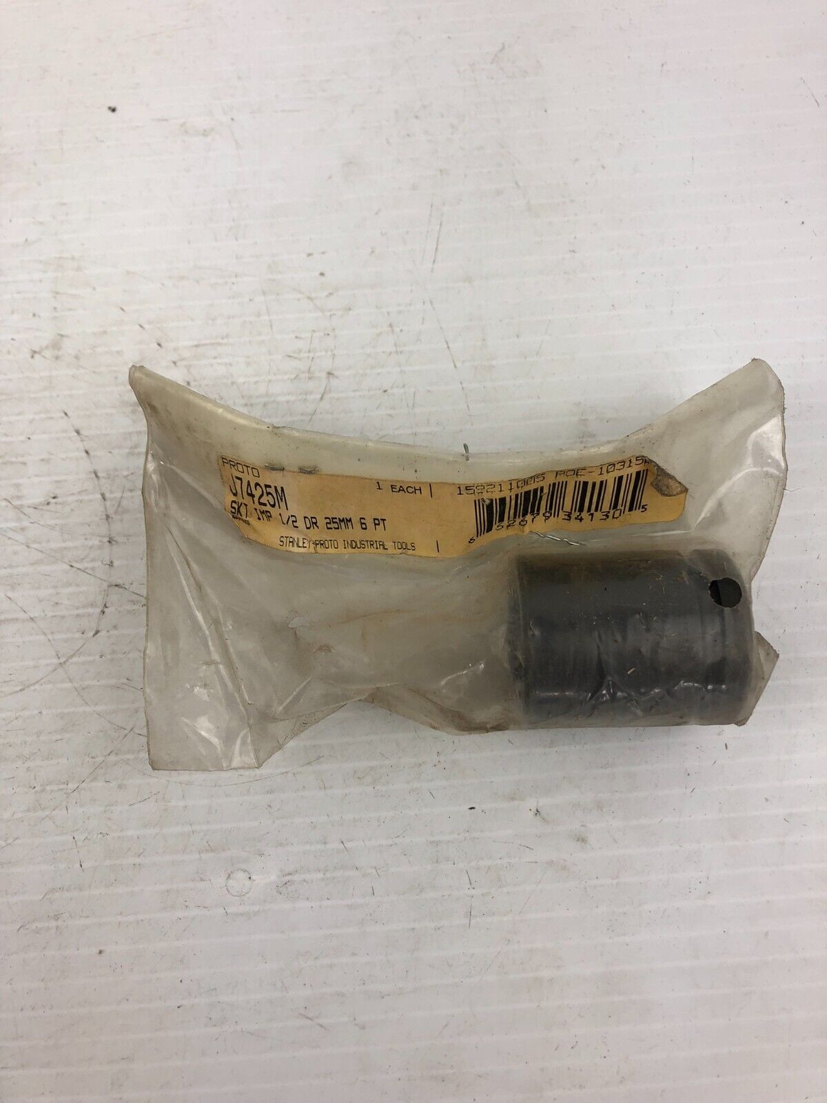 Stanley J7425M Impact Socket 1/2" DR 25MM 6PT