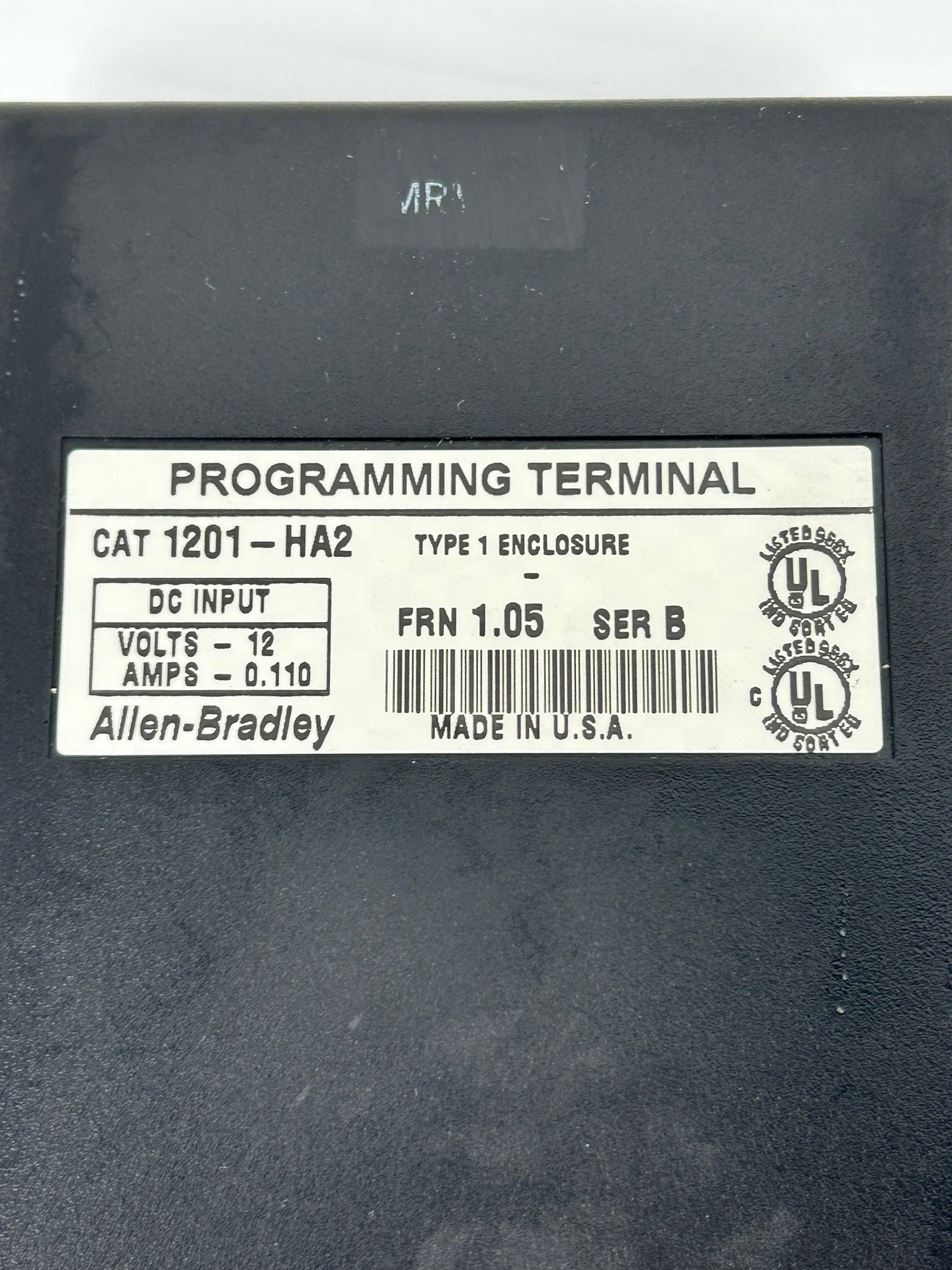 Allen-Bradley 1201-HA2 Programming Terminal Keypad Series B FRN 1.05