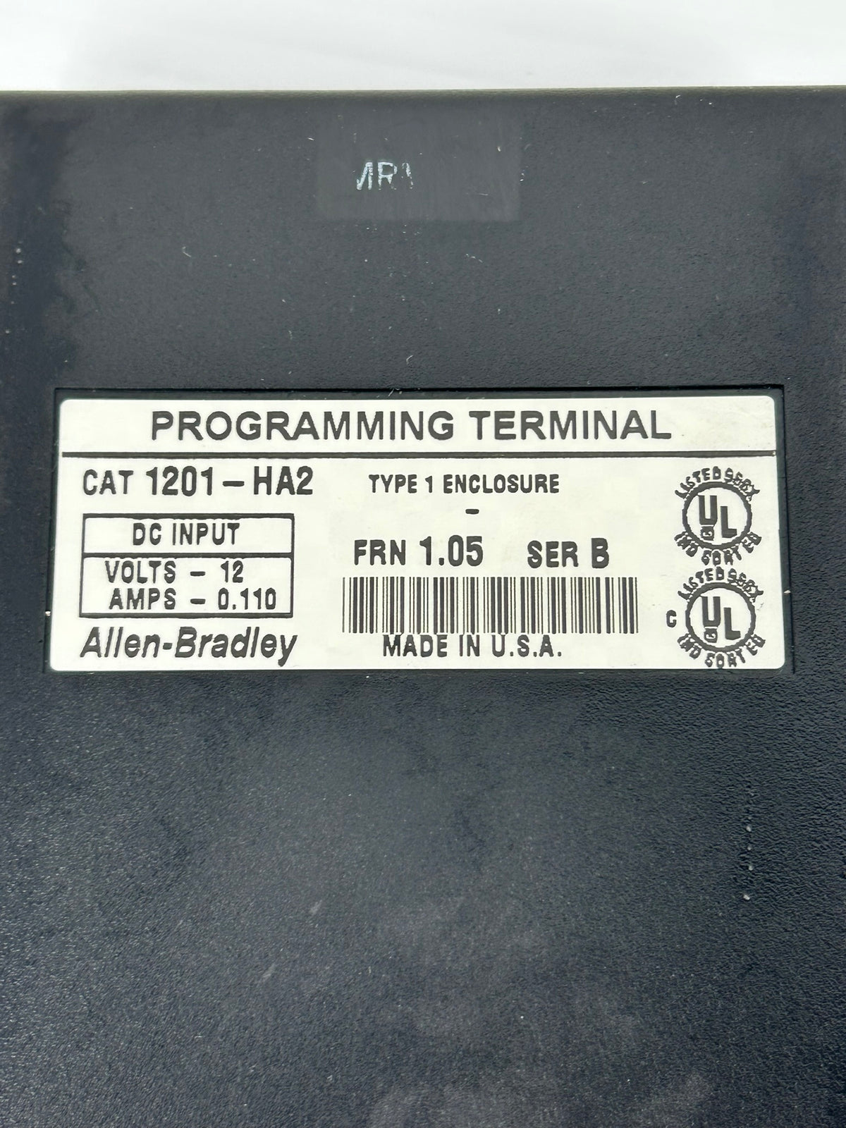 Allen-Bradley 1201-HA2 Programming Terminal Keypad Series B FRN 1.05