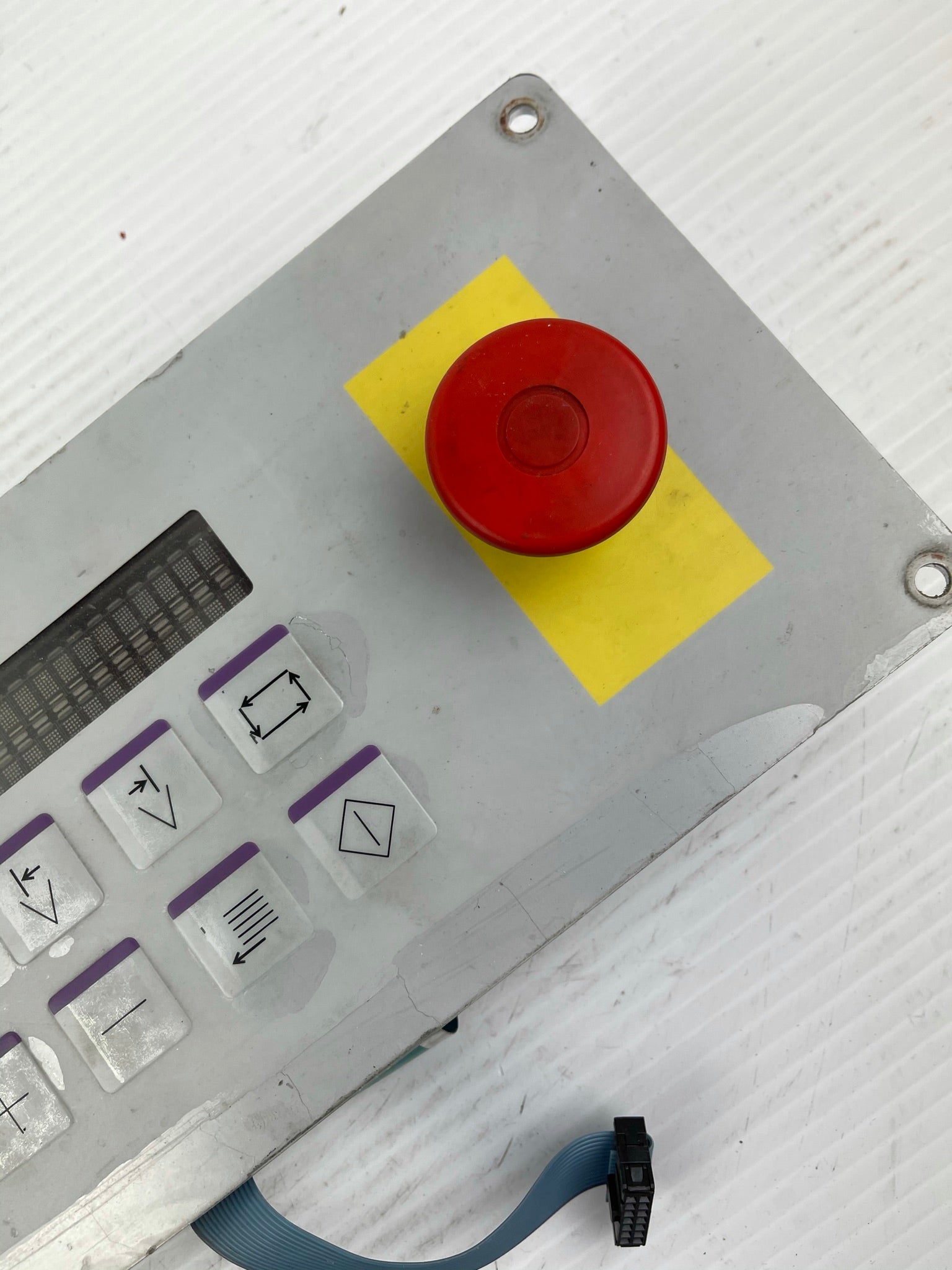 The Hall Company Control Panel 5623708-02 with Red Knob