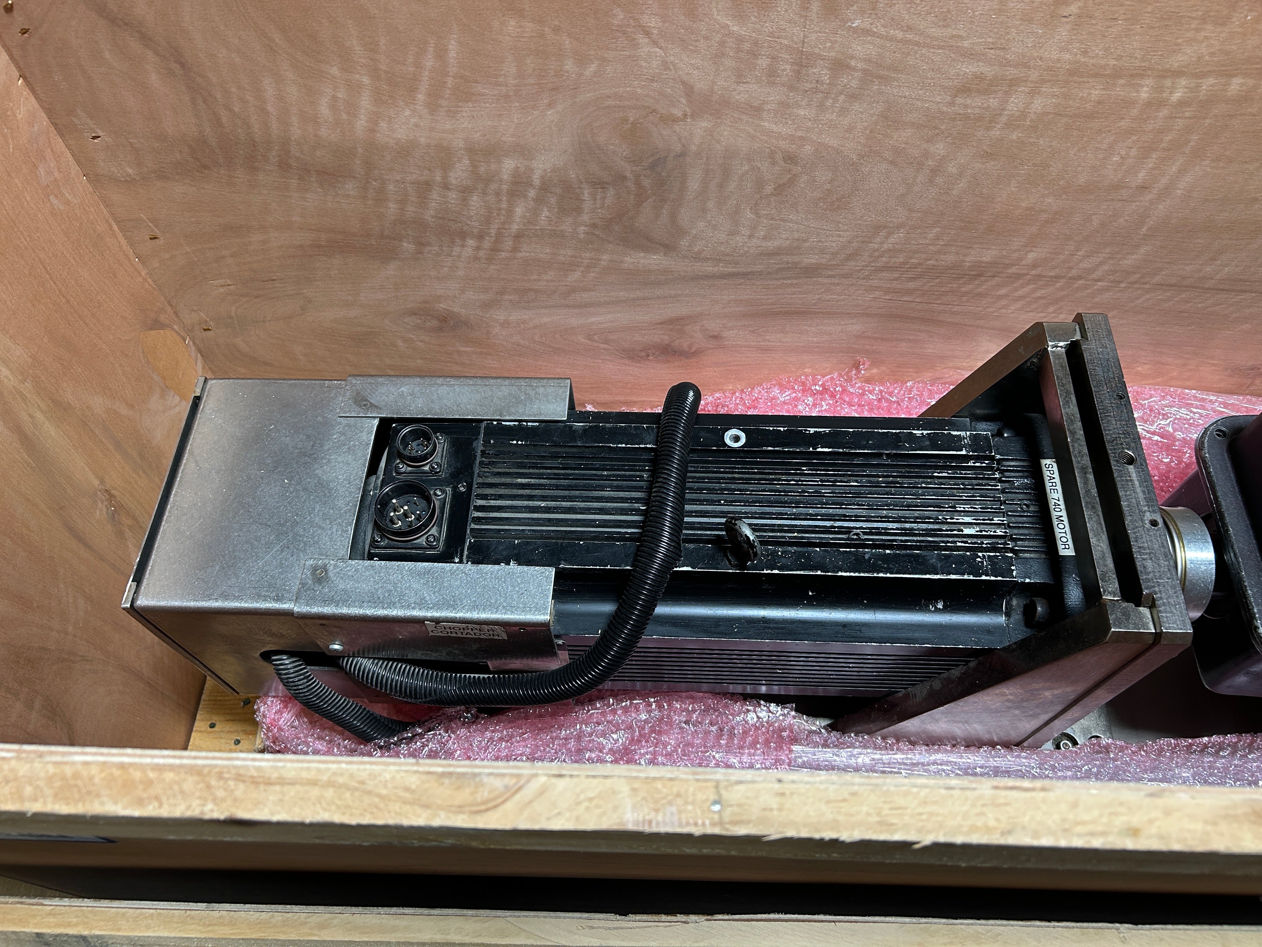 Helical Chop Head Film Chopper with Allen-Bradley 1326AB-B740C-21 AC Servo Motor