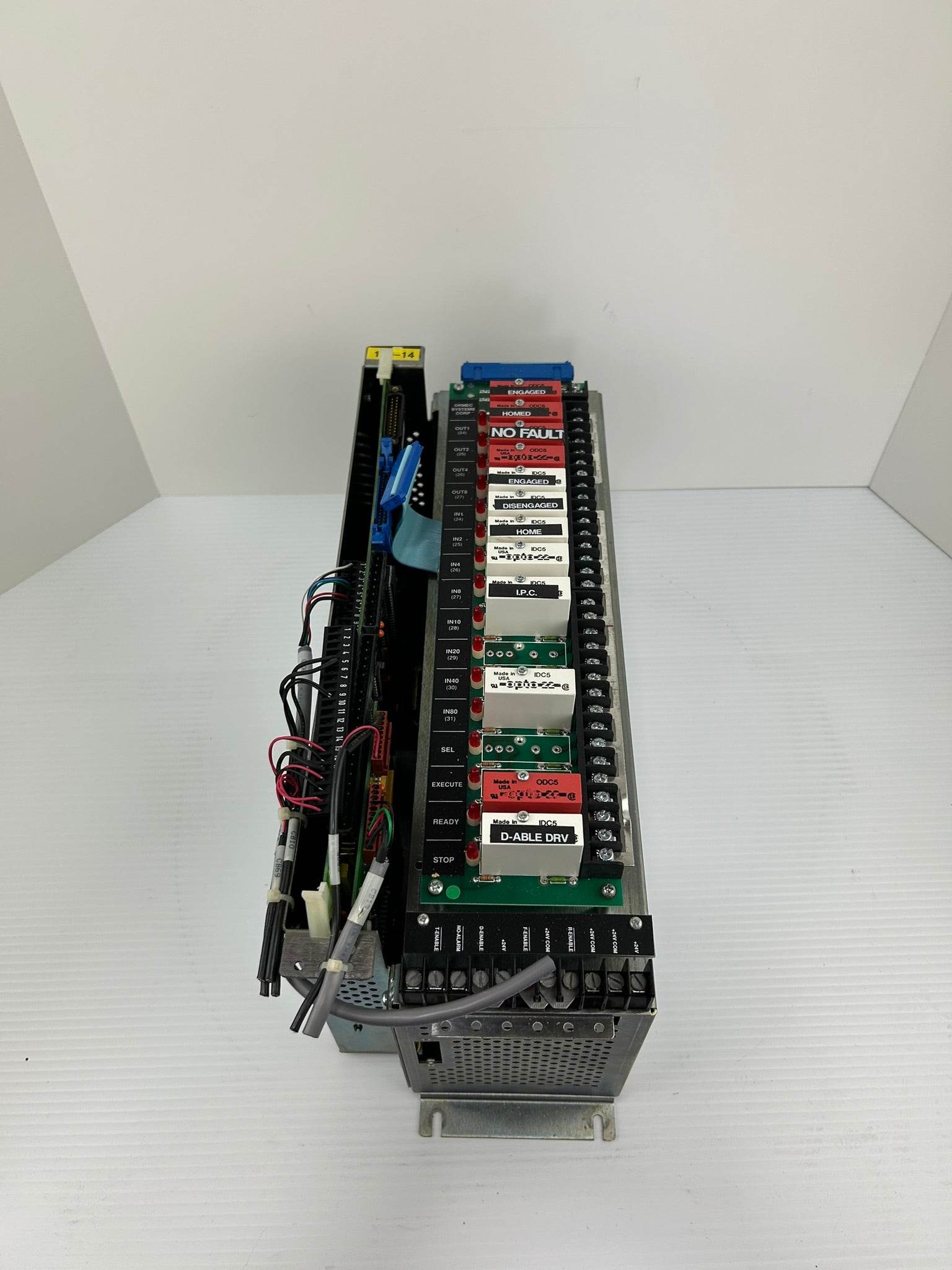 Ormec PMC-200D Servo Drive Module PCB008F Circuit Board & IDC-5 ODC-5 Relays 12