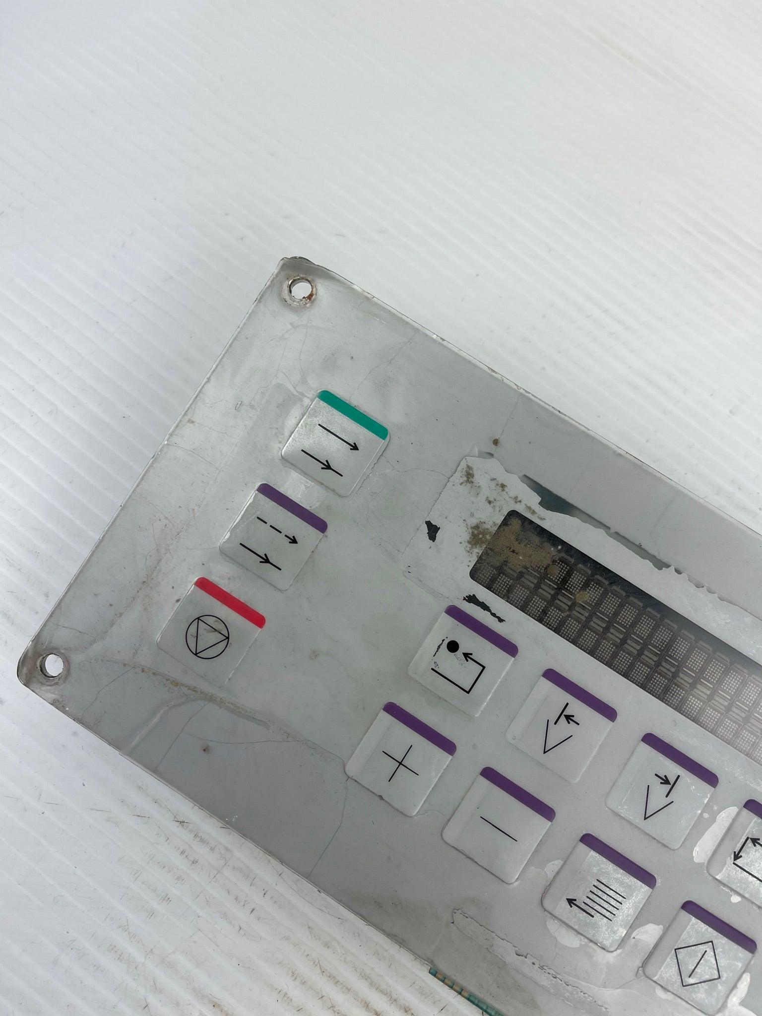 The Hall Company Control Panel 5623708-02 with Red Knob