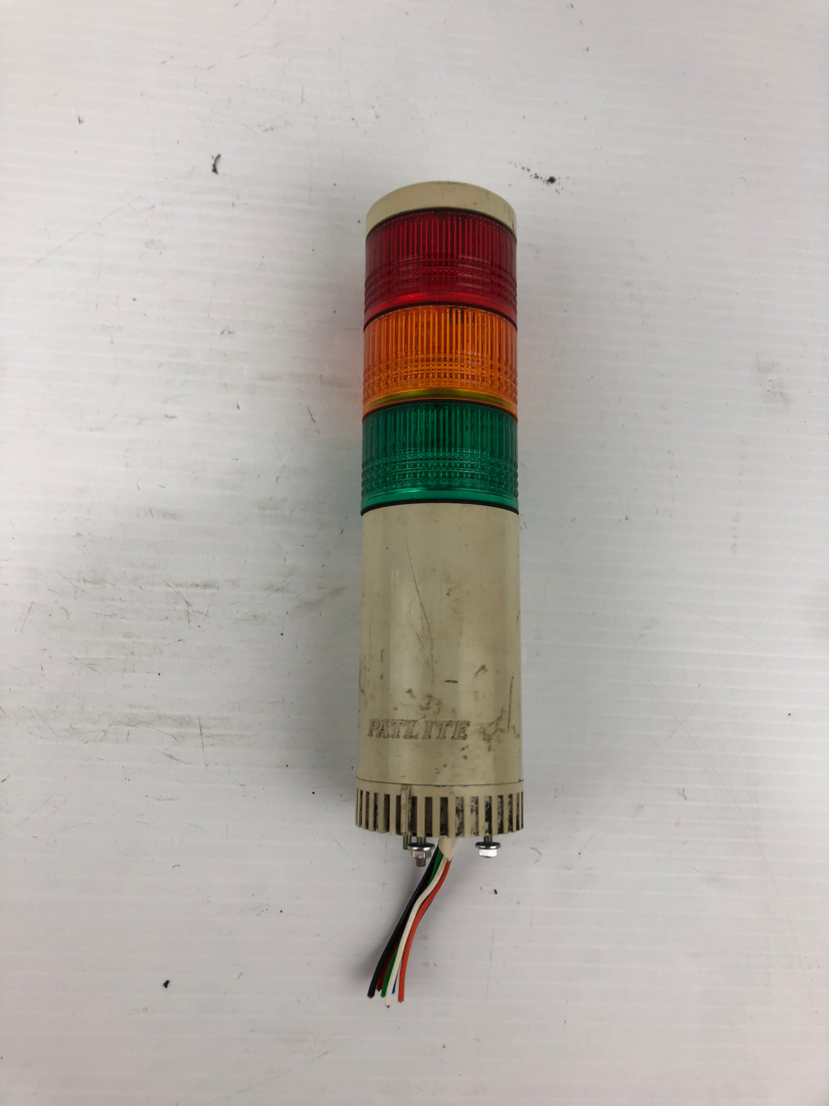 Patlite LW-02W Signal Light Tower 24VDC/DC Class 2 0.2A