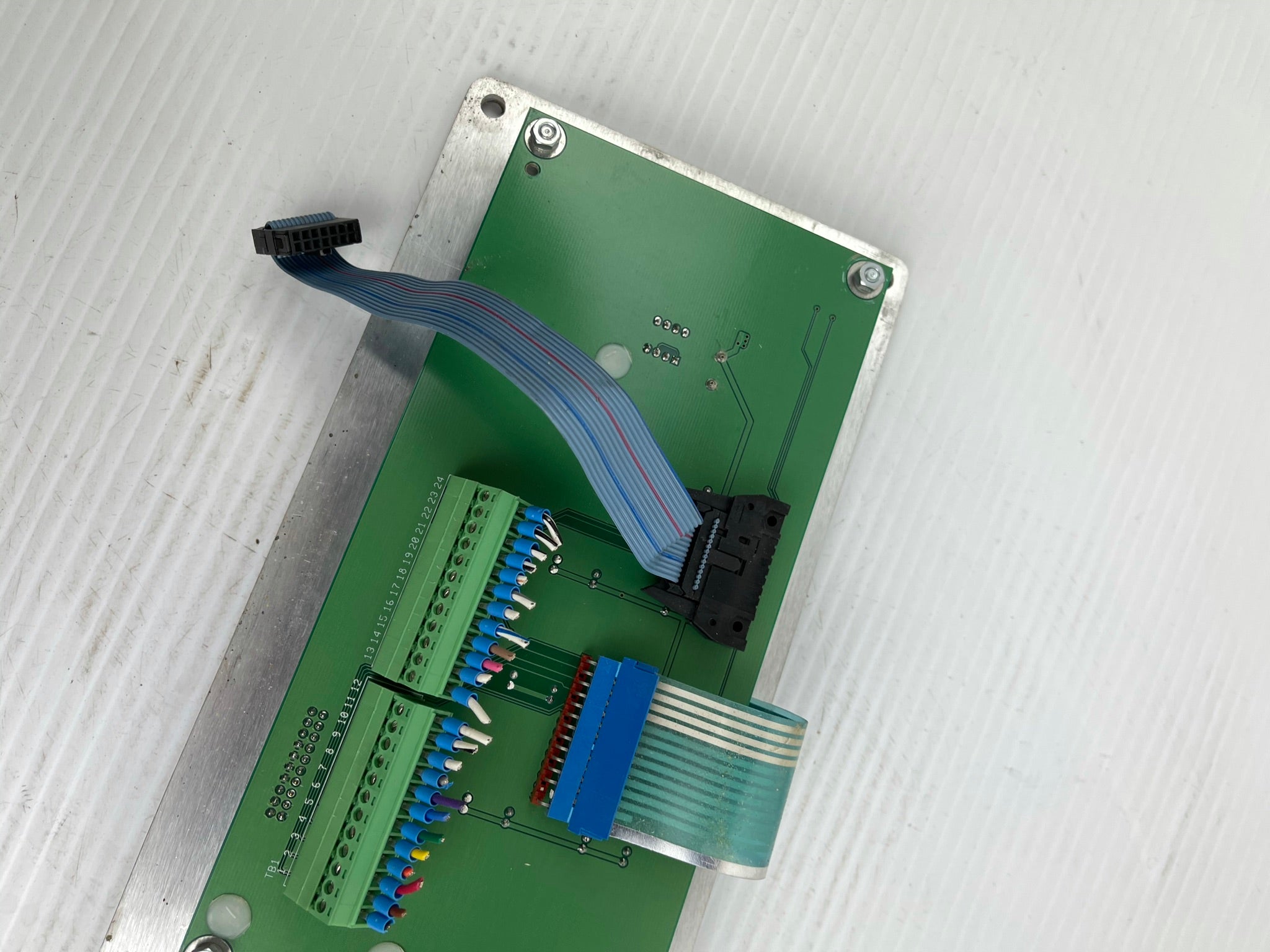 The Hall Company Control Panel 5561289-02 Revision C with Red Knob