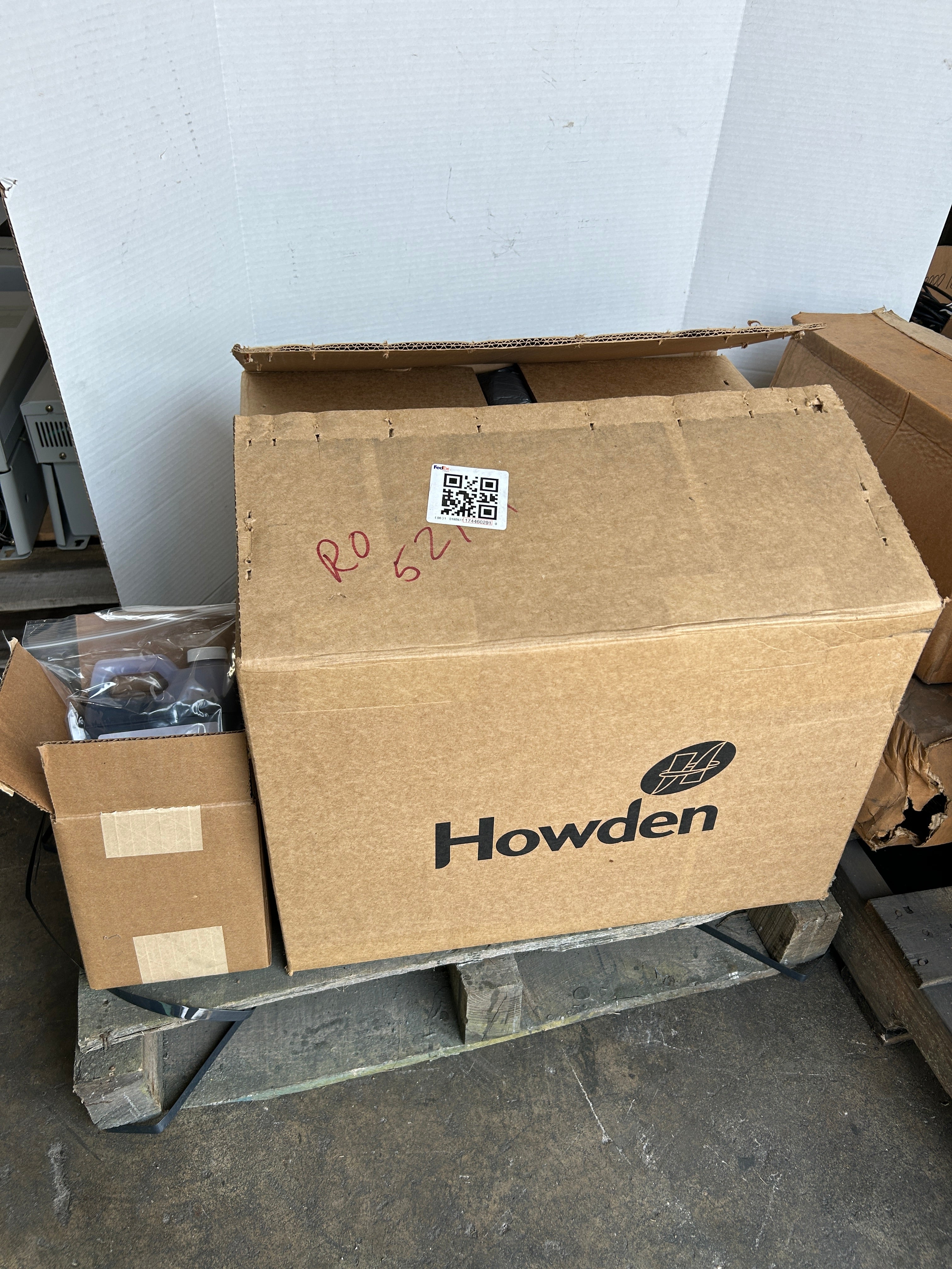 Howden Roots Rotary Lobe Blower 45 URAI DSL L with Novatec Gear Oil 12-0028