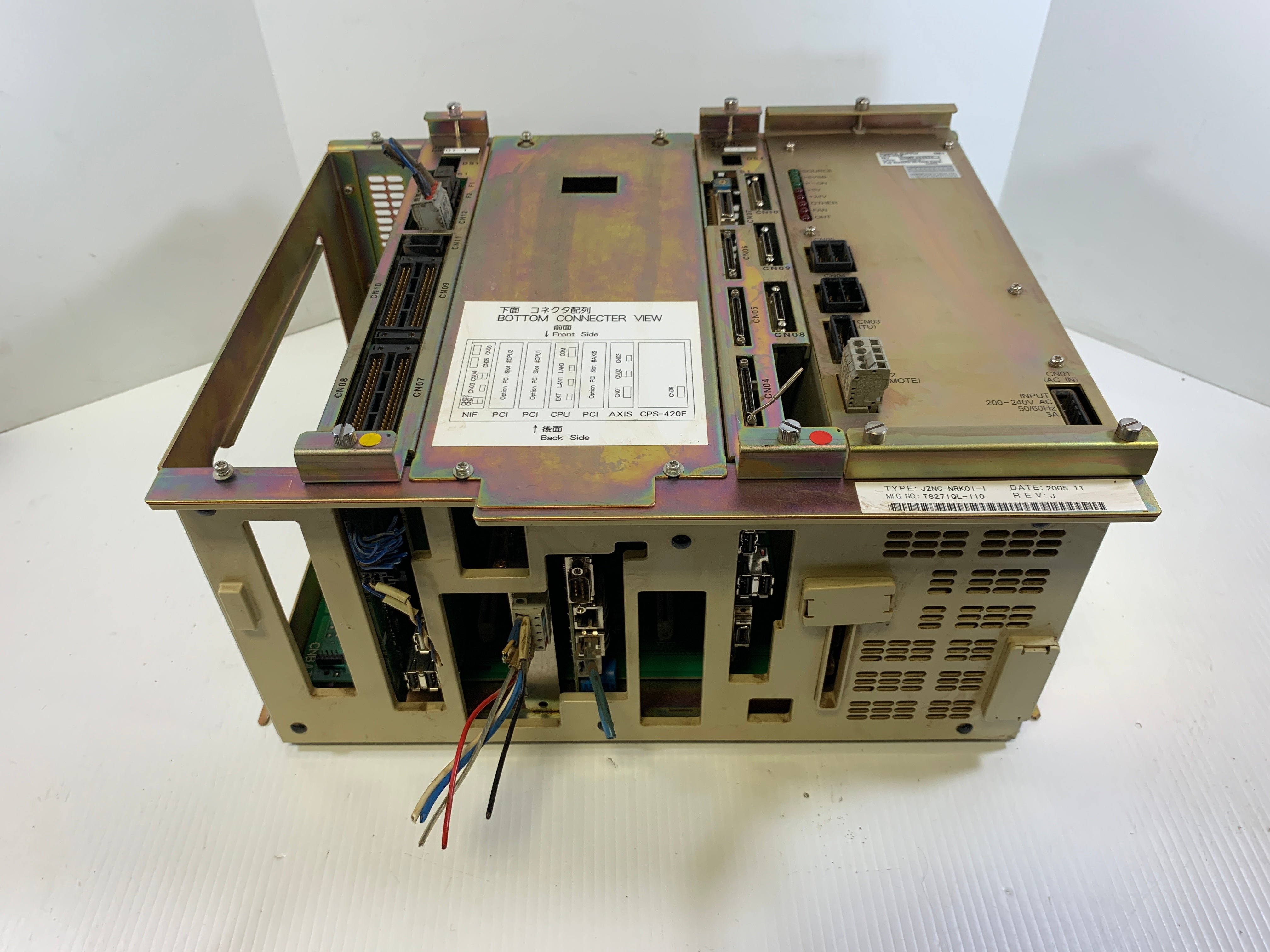 Fuji Electric CPS-420F with Yaskawa Power Supply JZNC-NRK01-1 Rack