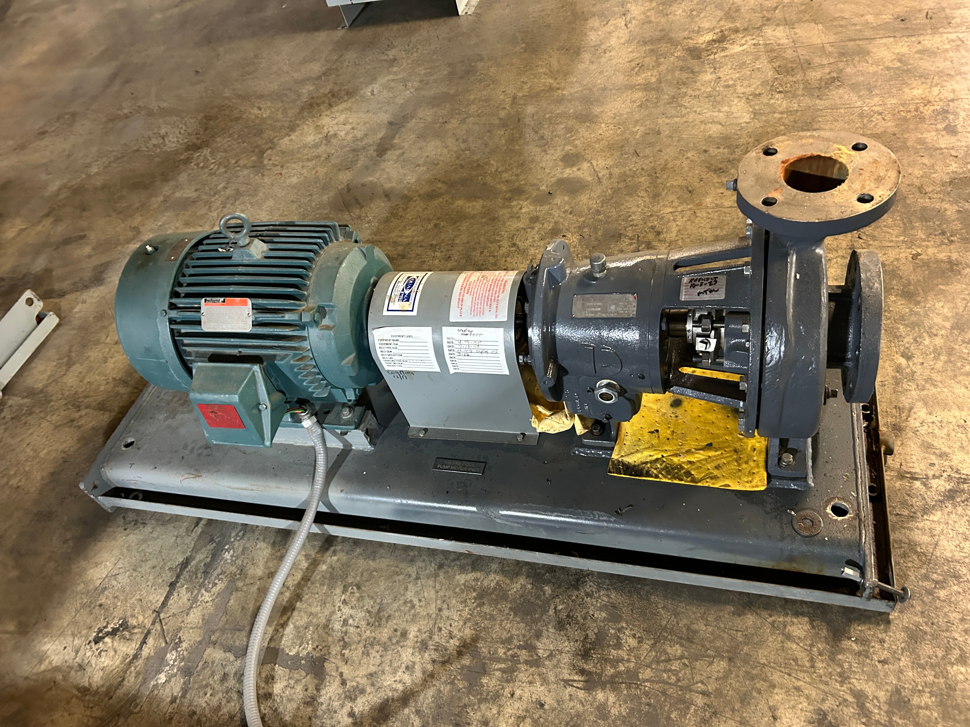 Ingersoll-Dresser Flowserve HOC3+ Pump Assembly 4x3x10 275PSI Steel