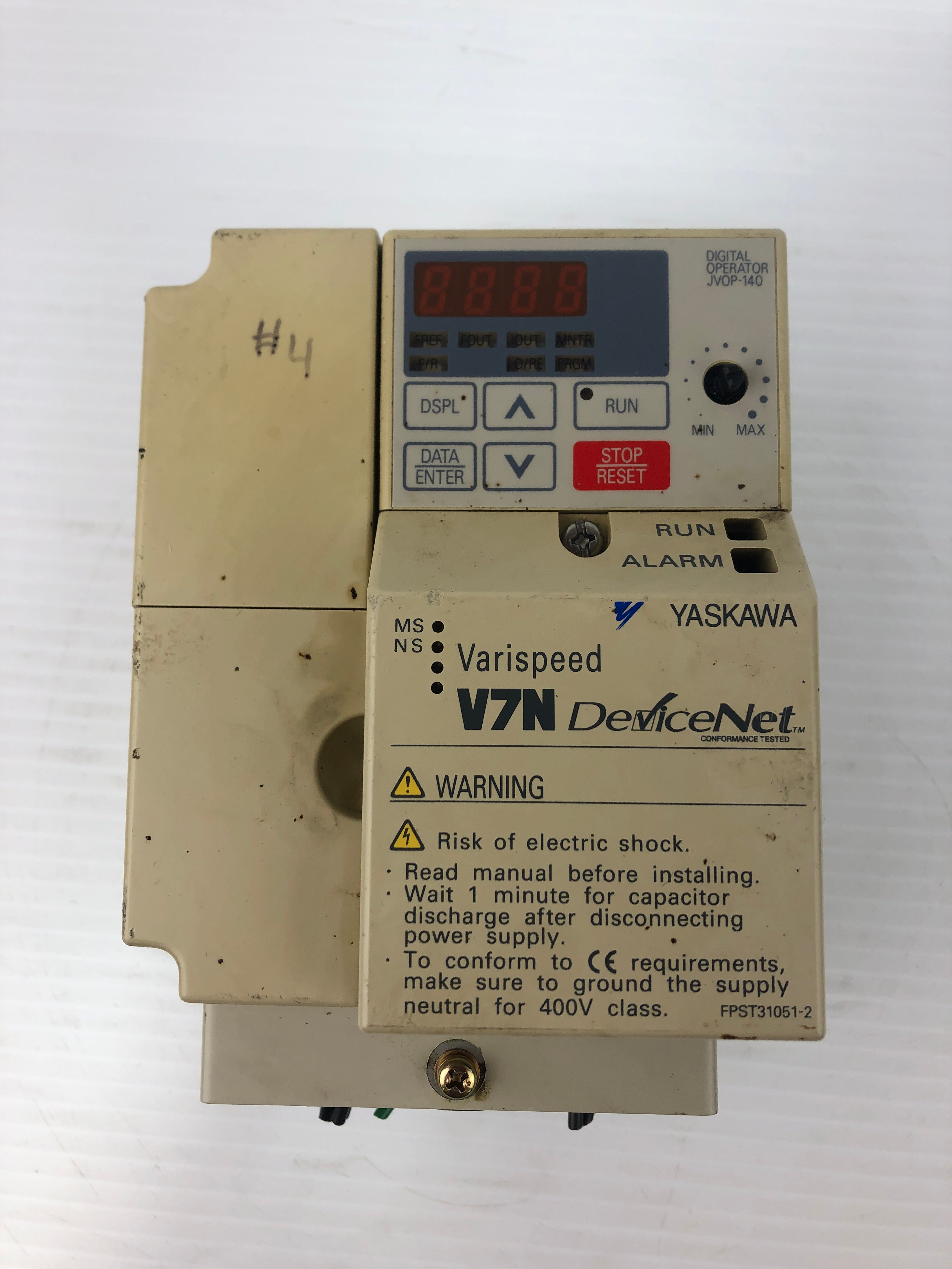 Yaskawa CIMR-V7NU40P2 Varispeed V7N DeviceNet Drive