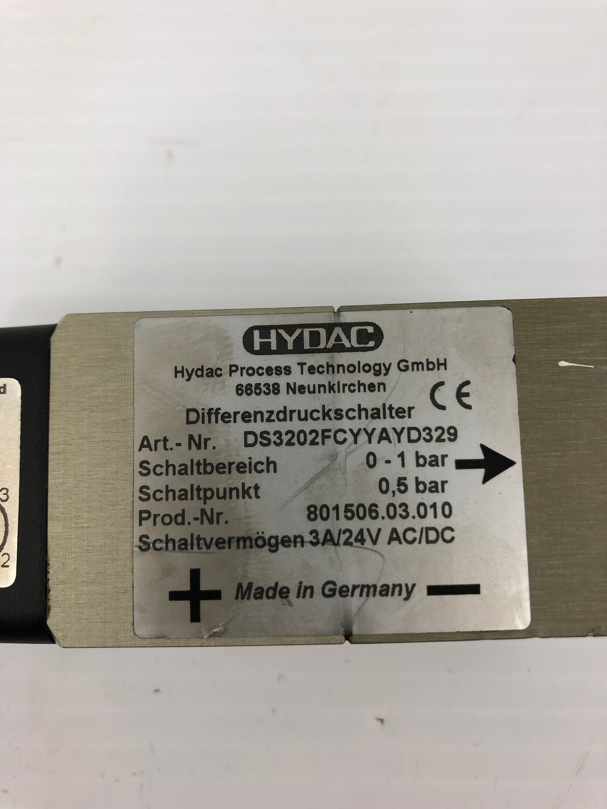 Hydac DS3202FCYYAYD329 Directional Valve