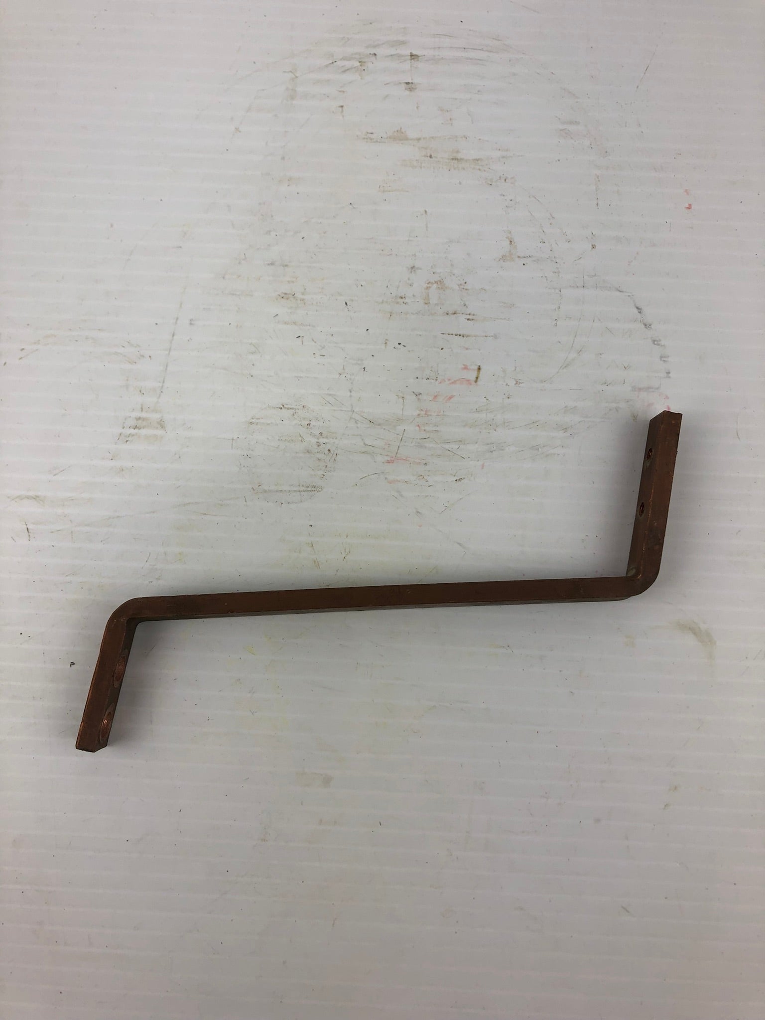 Metal Copper Coated Busbar Connector Jumper Bar 8-3/8" Long x 1/4" Thick