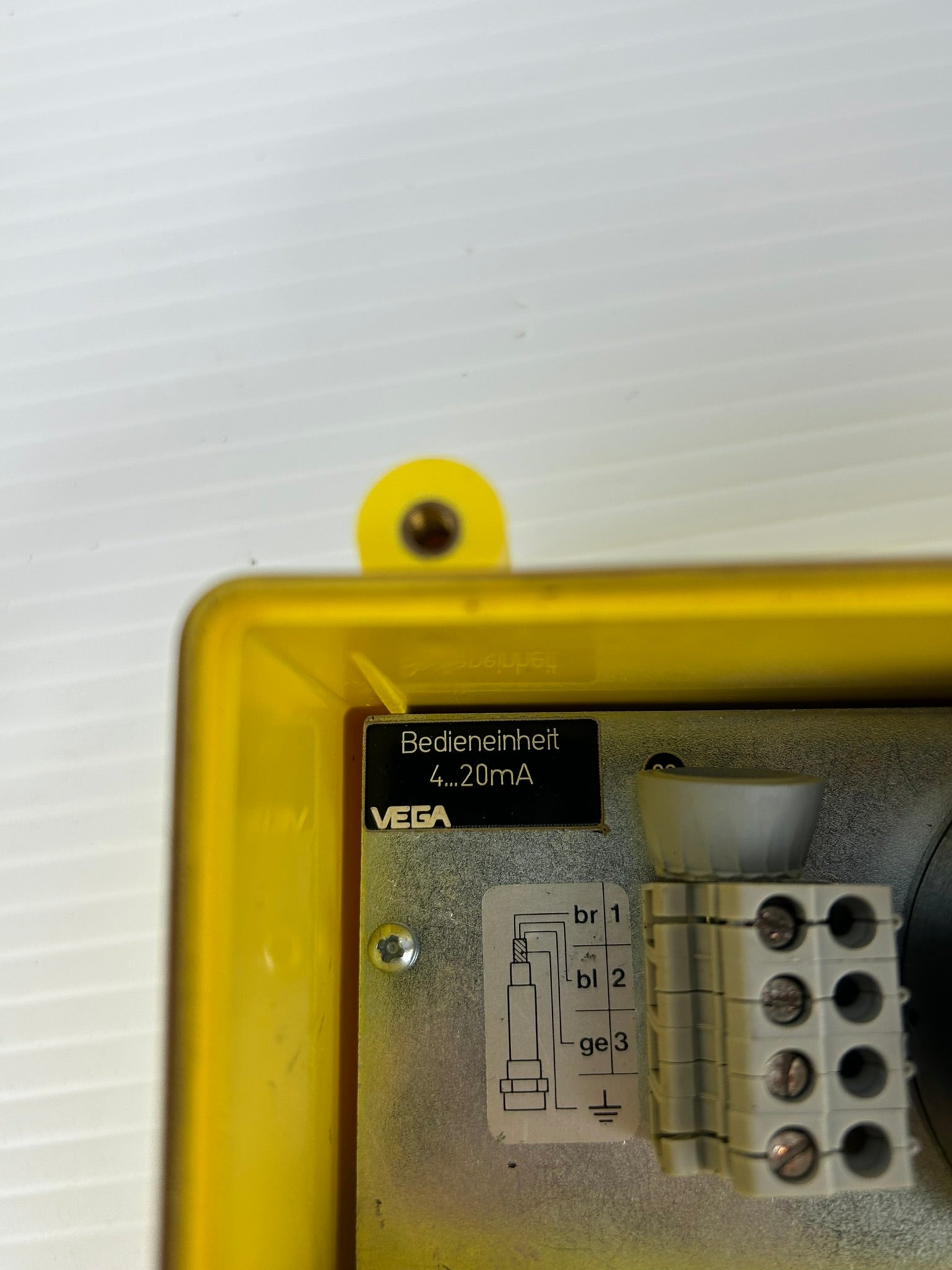 Vega Bedieneinsatz Operating Unit IP 65 4-20mA 12-36VDC With Cover and Hardware