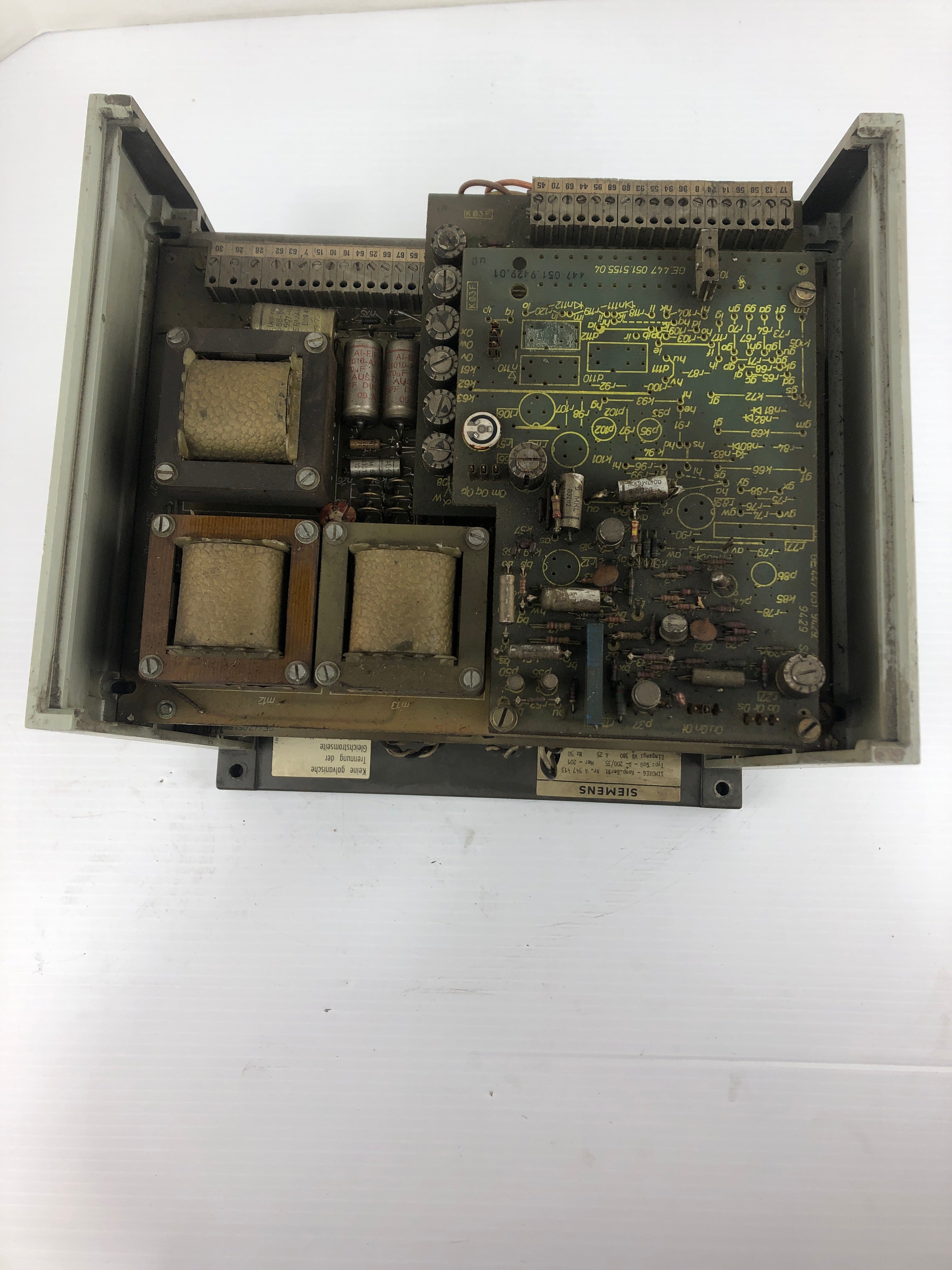 Siemens Simoreg Gc0-D-200/35 Drive without Cover A 547413 200V 25/35A 50Hz