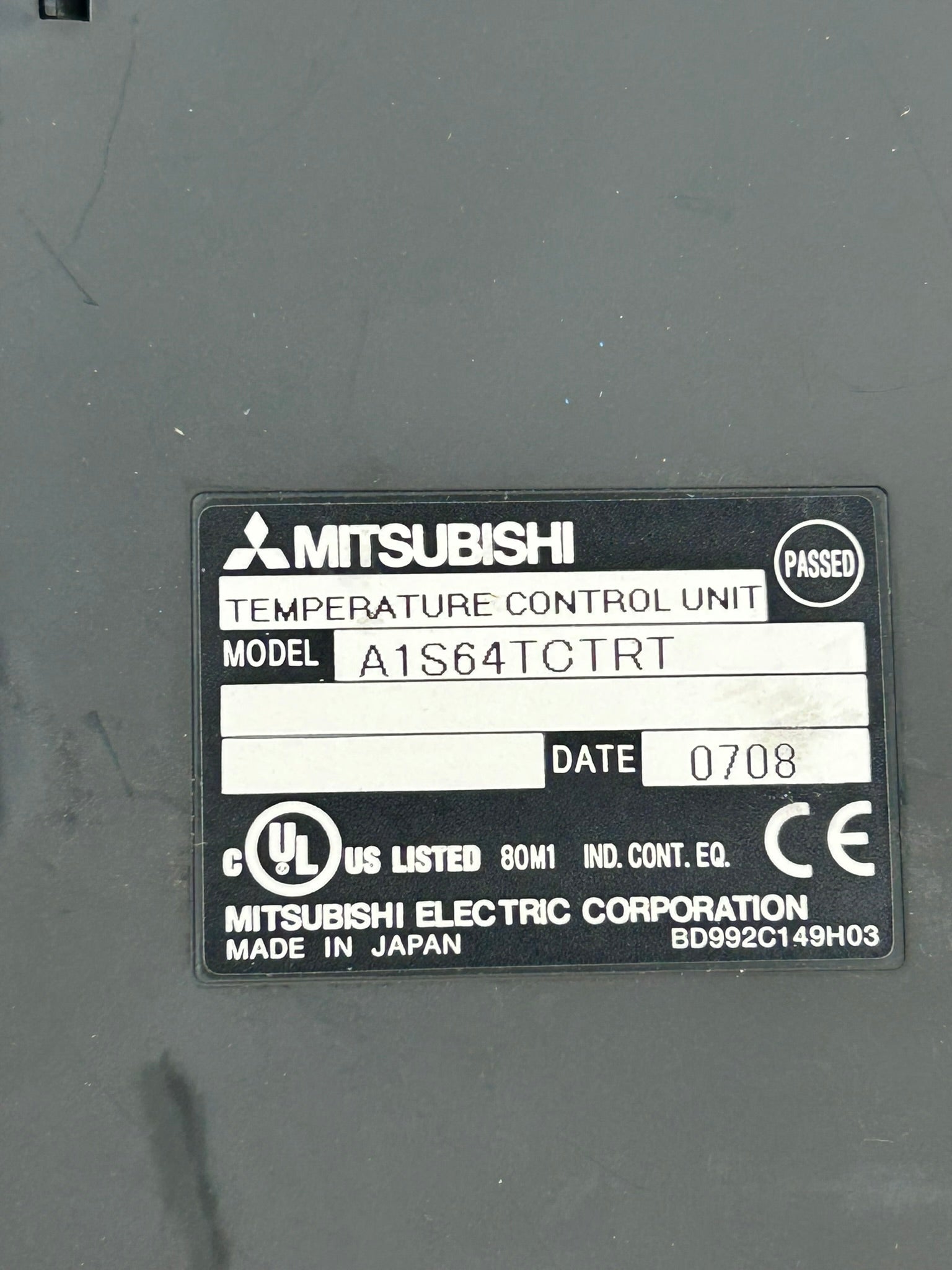 Mitsubishi A1S64TCTRT Temperature Control Unit PLC Module