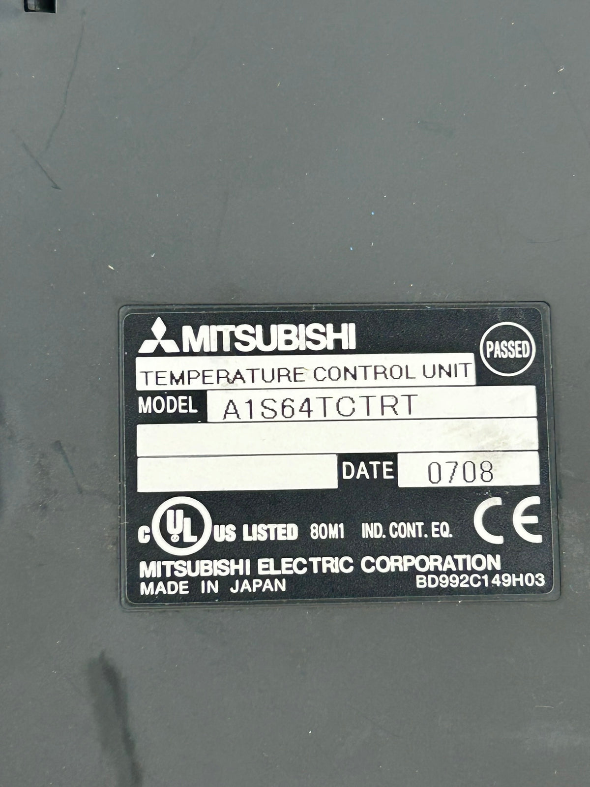 Mitsubishi A1S64TCTRT Temperature Control Unit PLC Module