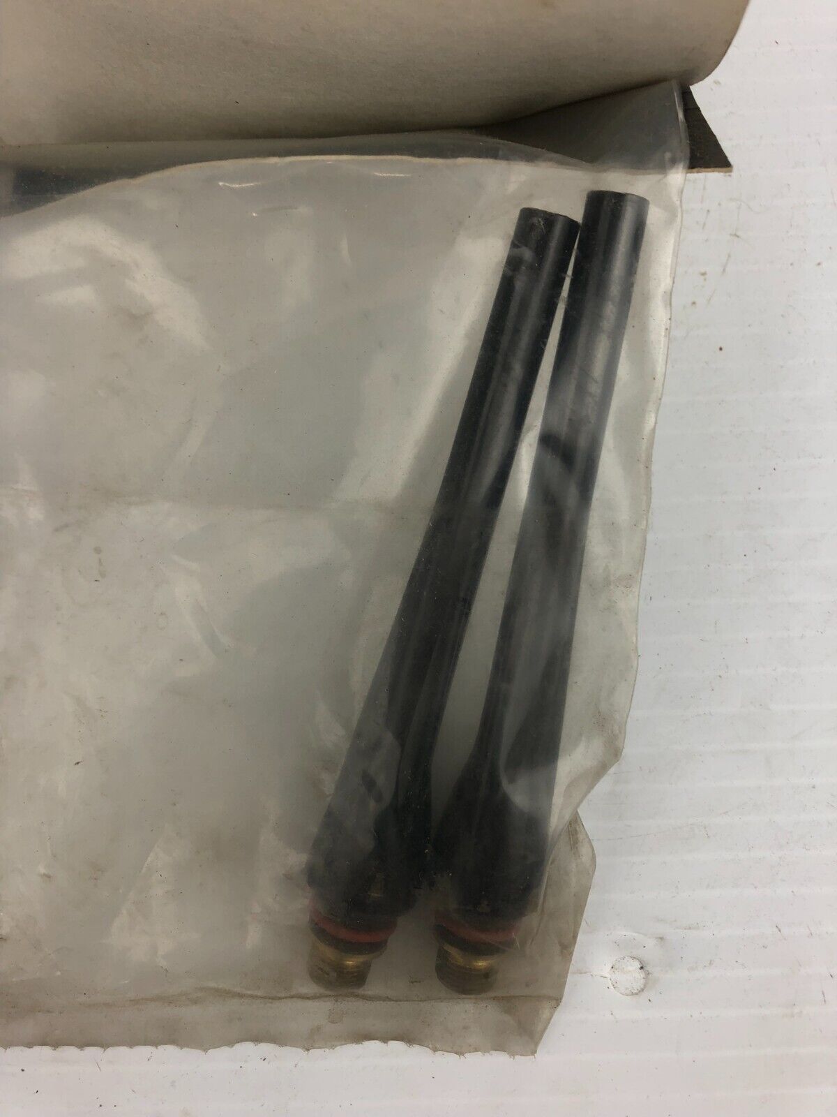 Arcair BG-57Y02-B Black and Gold Tig Welding Caps - Lot of 2