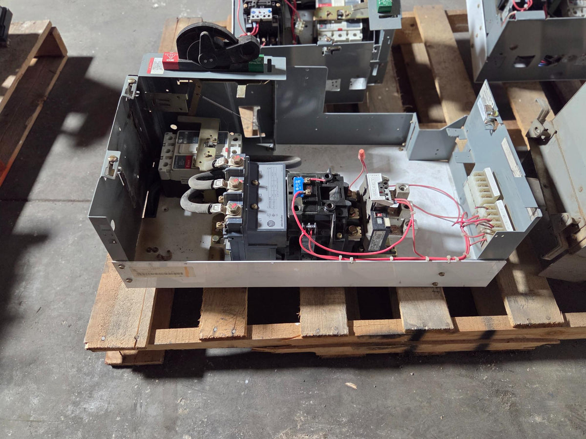Allen-Bradley 2113B MCC Bucket 75HP 3PH 480V Size 4 FVNR 150A Breaker - No Door