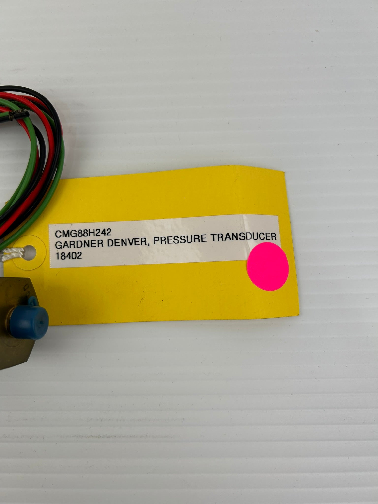 Gardner Denver CMG88H242 Pressure Transducer Sensor 18402 P165-5183 Range
