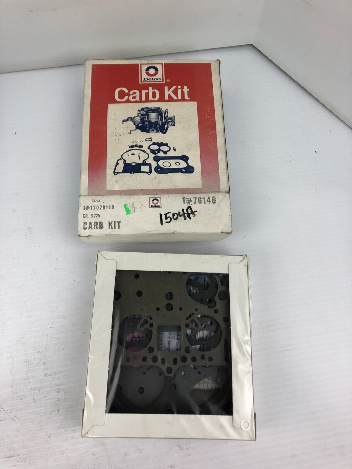 Delco 1504A Carburetor Repair Kit 1#76148
