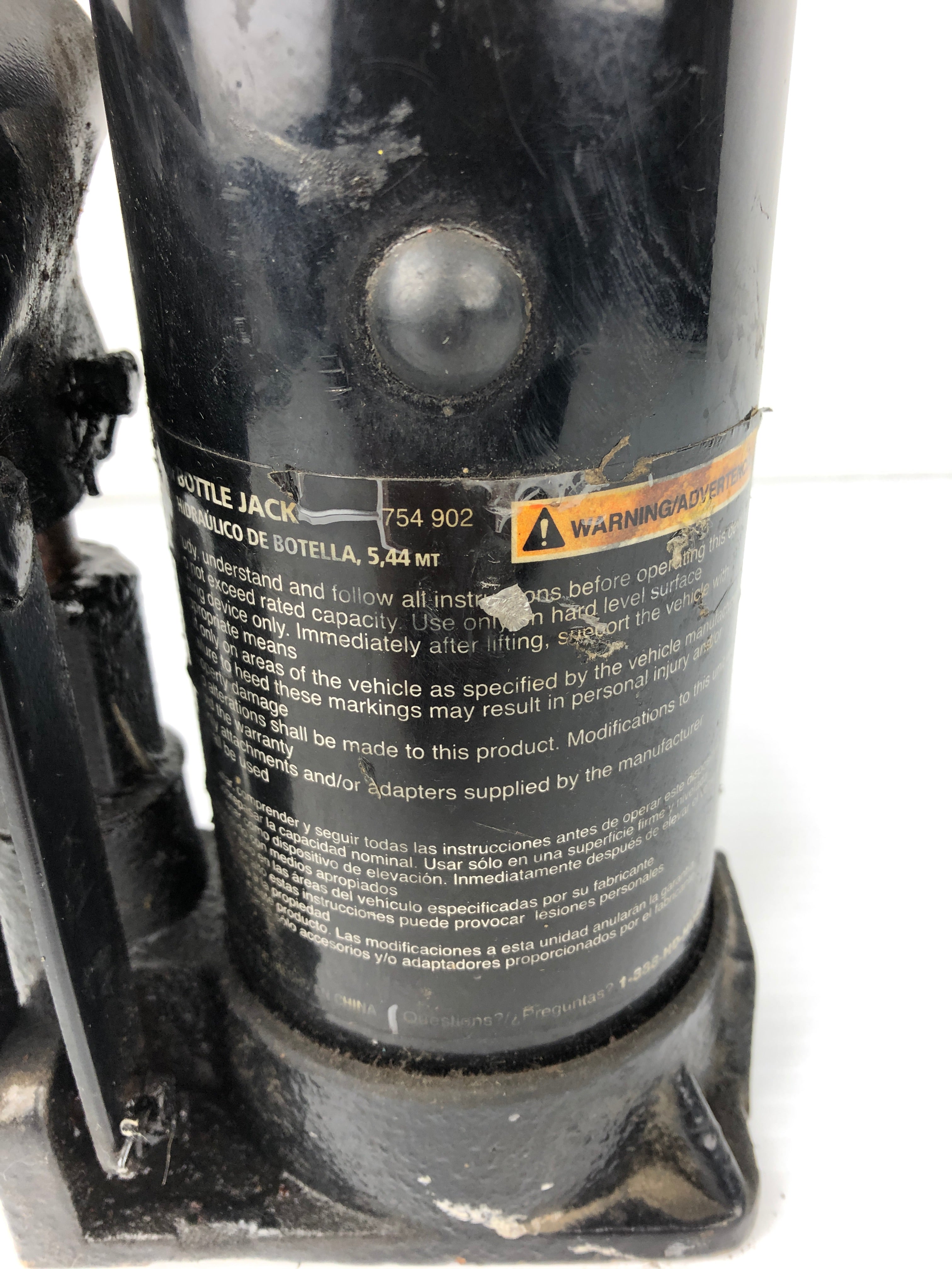 Husky 754902 6 Ton Bottle Jack