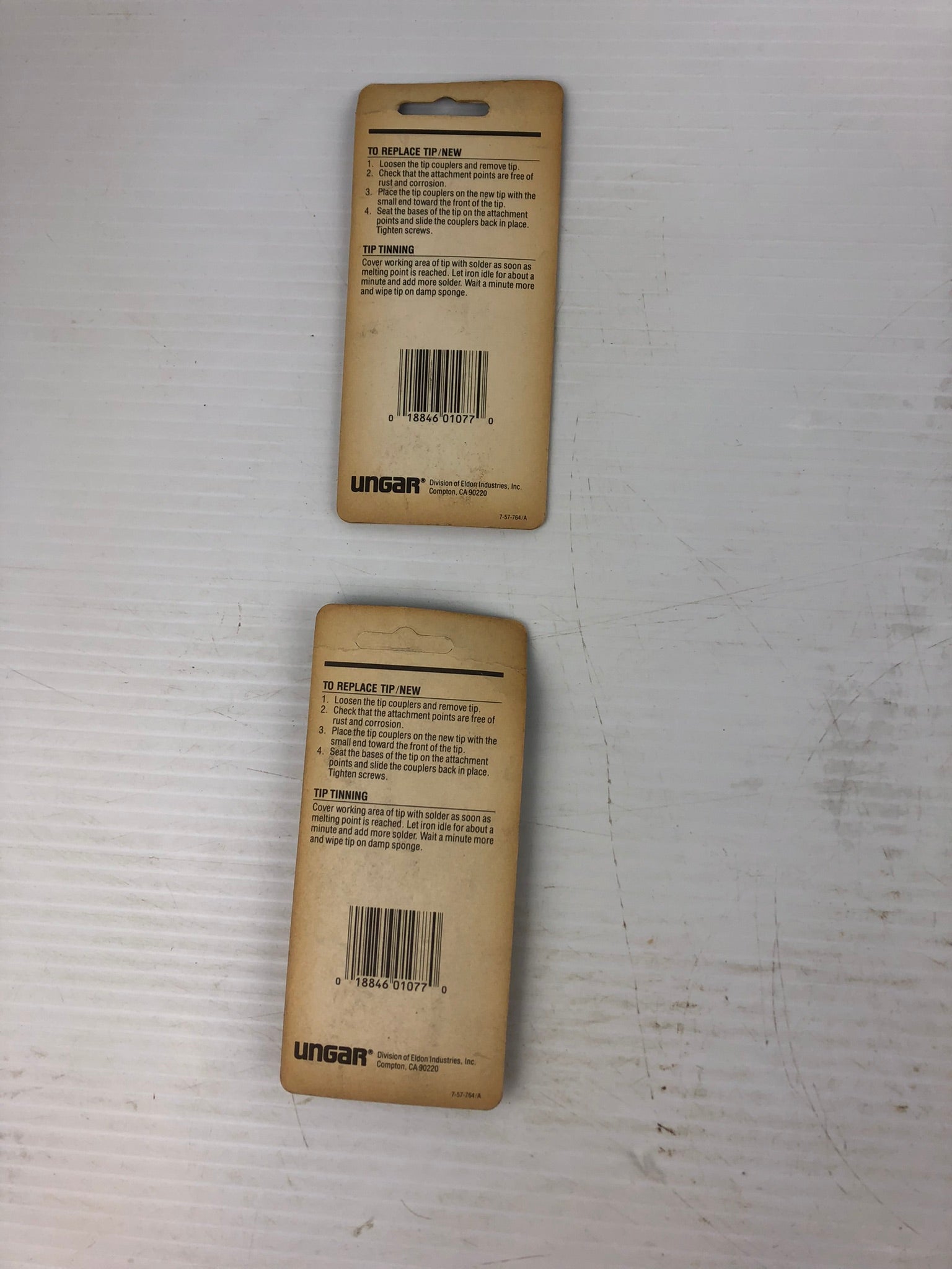 Ungar 1077 Cutting Tip 1075 - Lot of 2