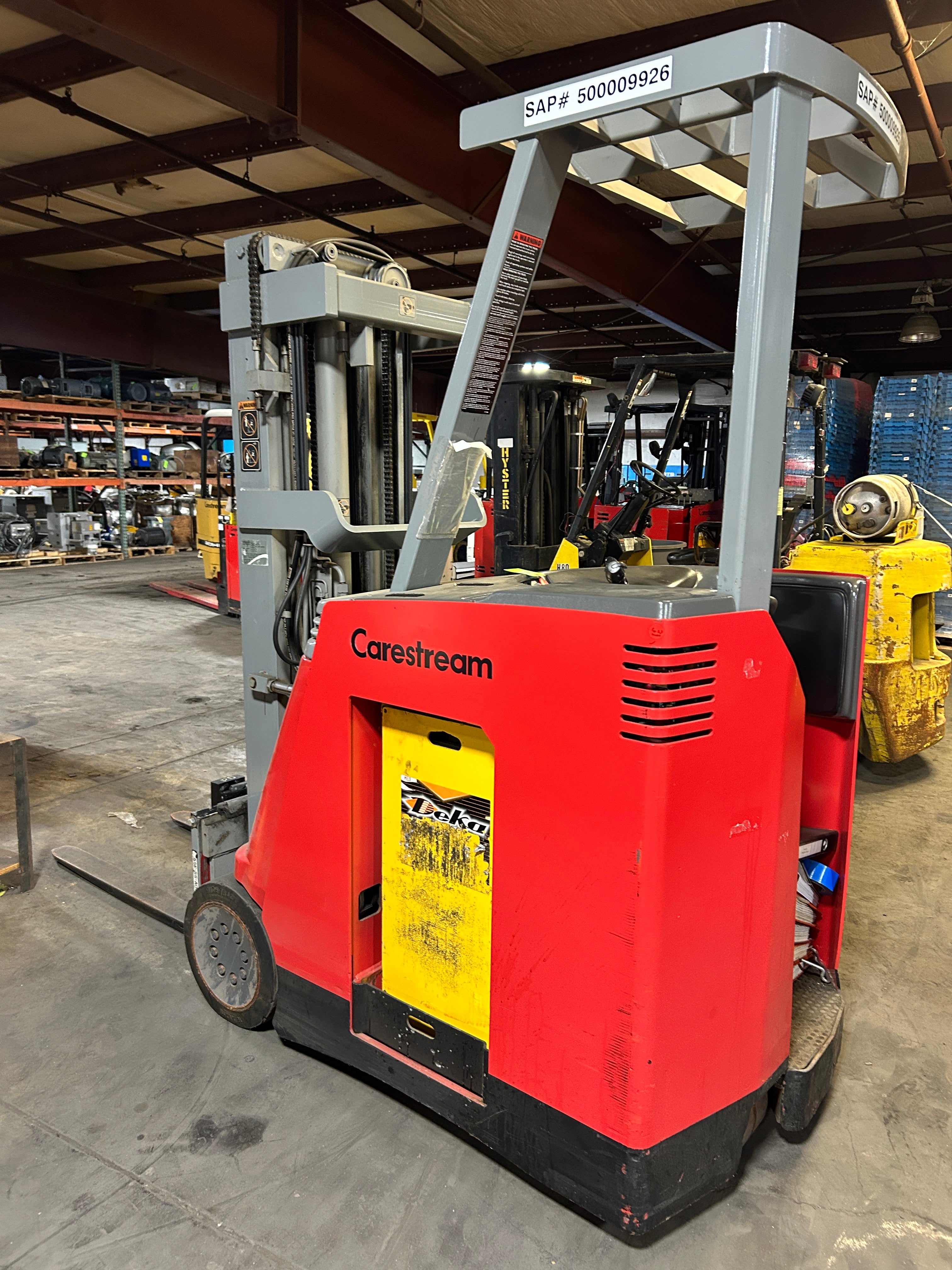 Raymond Dockstocker DSS350TT Electric Stand-Up Forklift Truck 3500 Lb. 36V