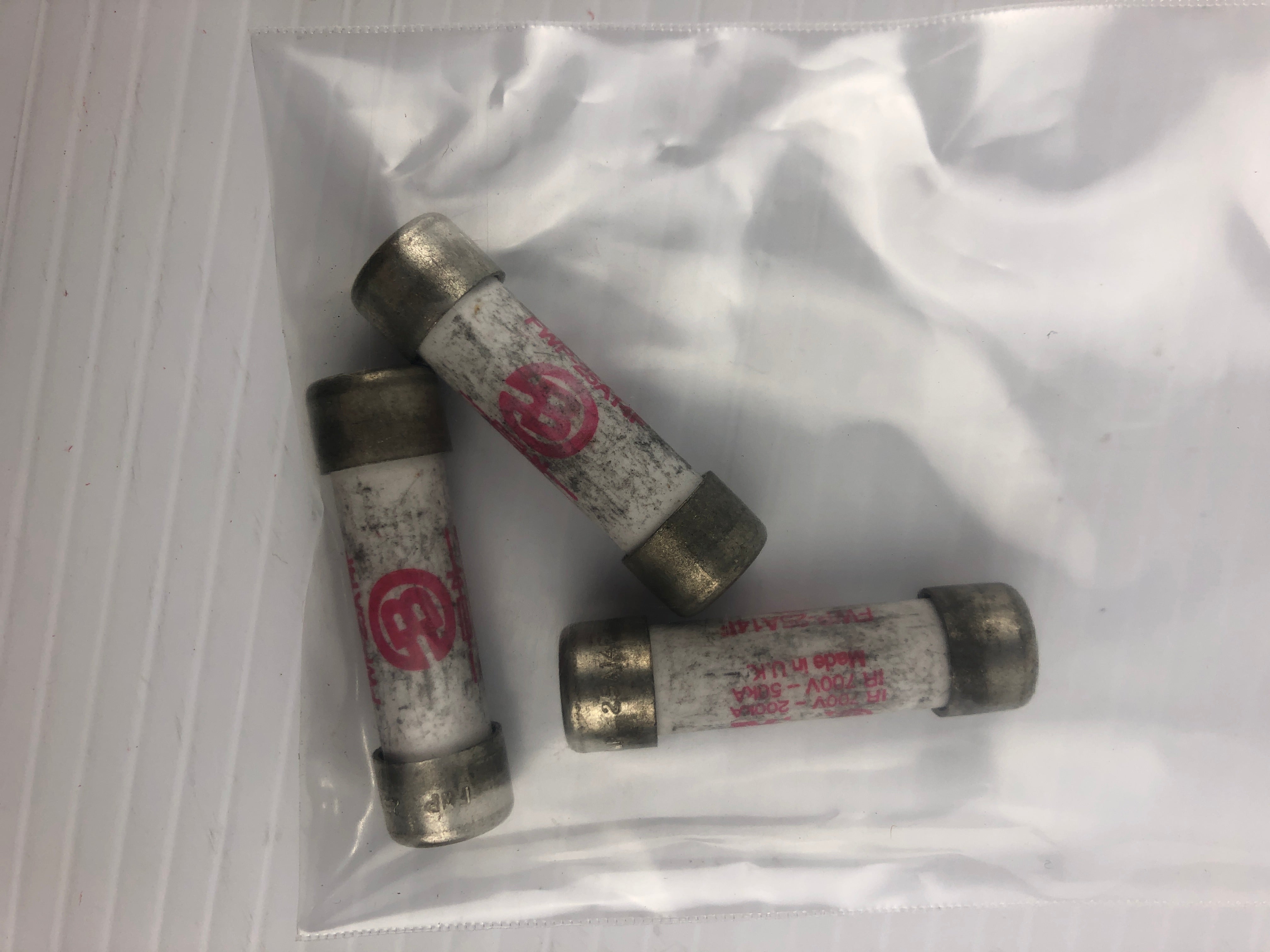 Bussmann FWP-25A14F Fuse 25A - Lot of 3