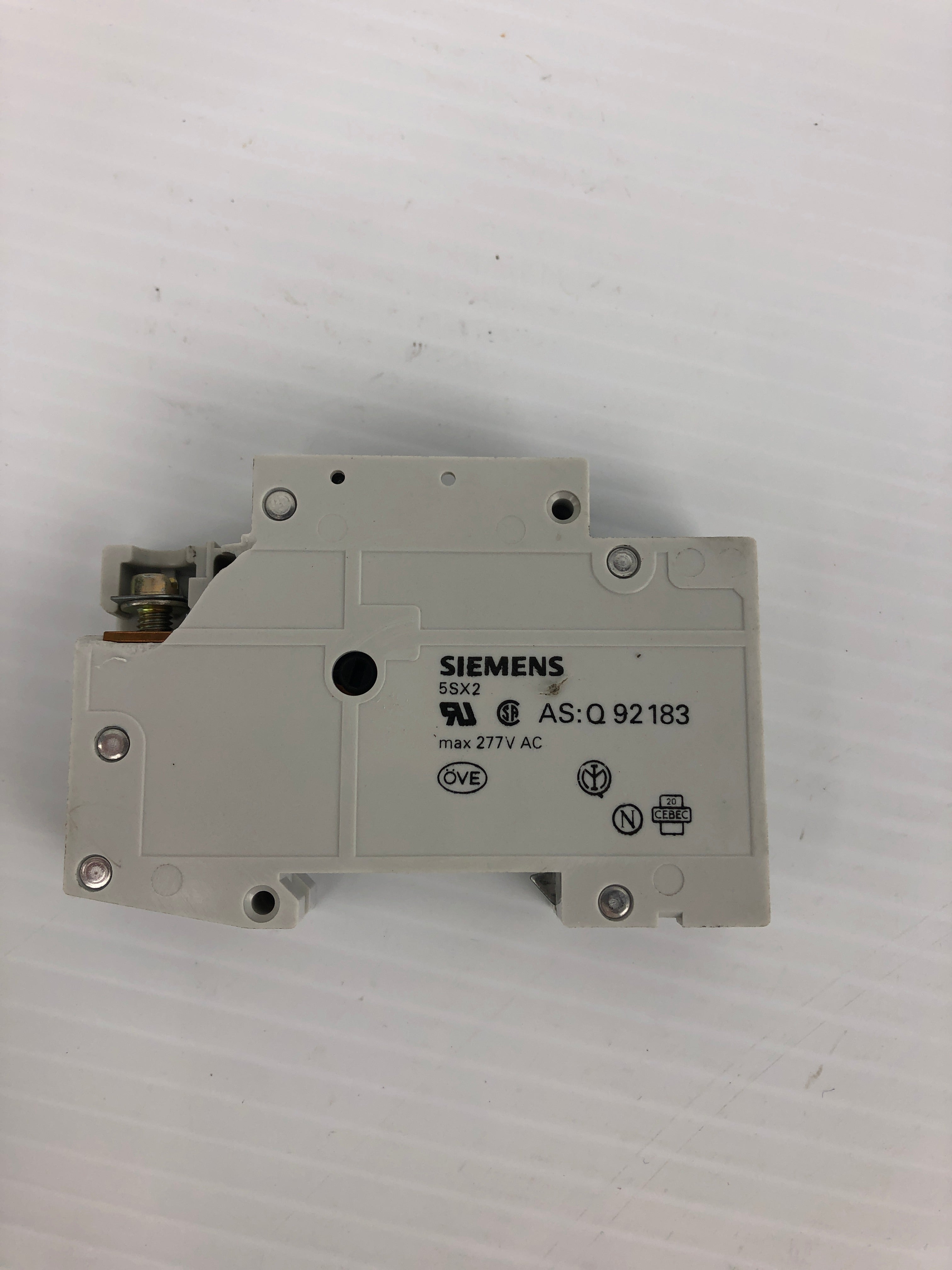 Siemens 5SX21 Circuit Breaker C6 277VAC 6A 1P