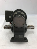 Baldor Industrial Motor 0.16 HP 38 RPM 3PH 208-230/460V .9-1/5A Gearmotor